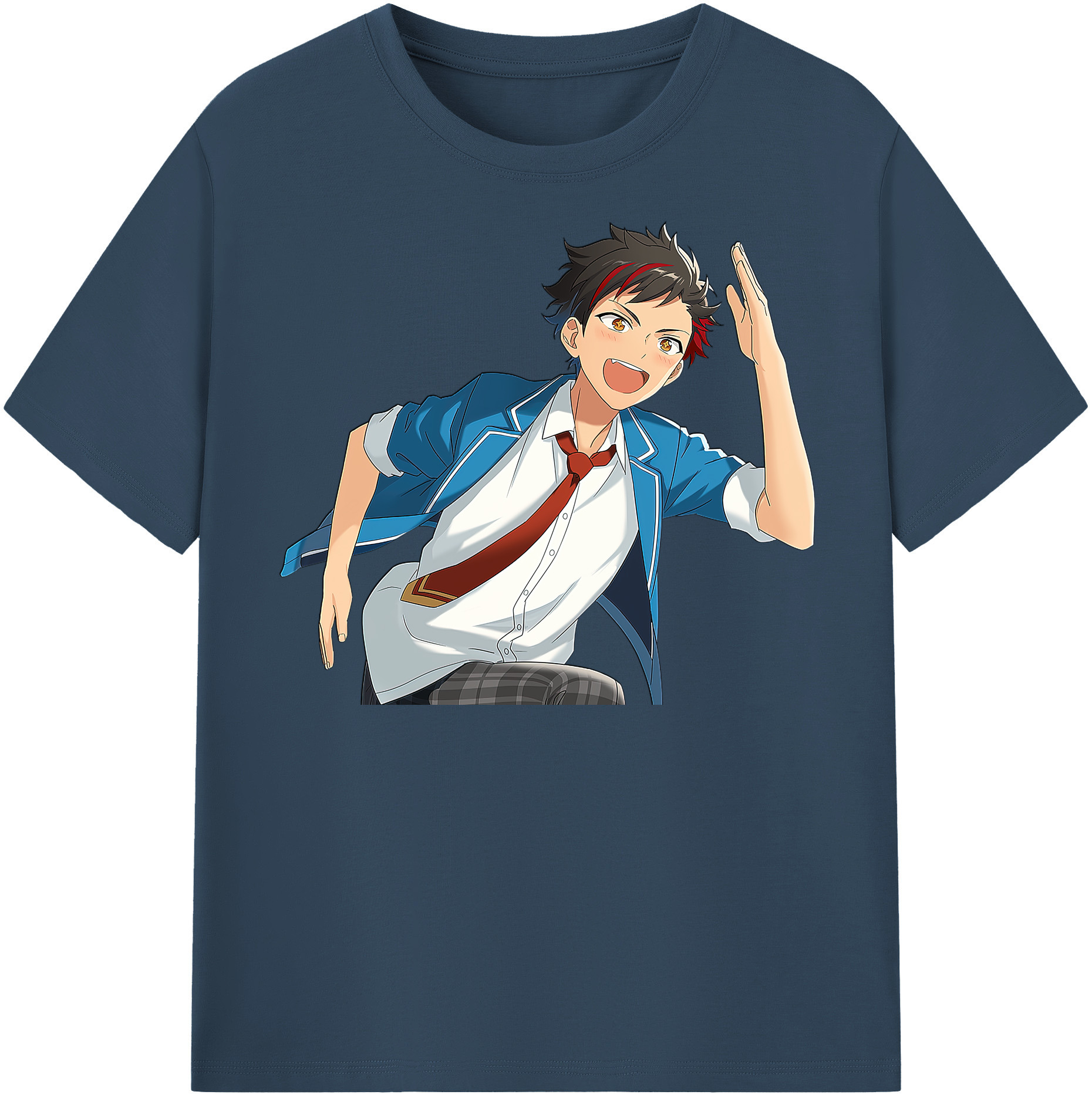 （画像用） あんさんぶるスターズ! Ensemble Stars レディースカジュアルプリントTシャツ（綿100％）