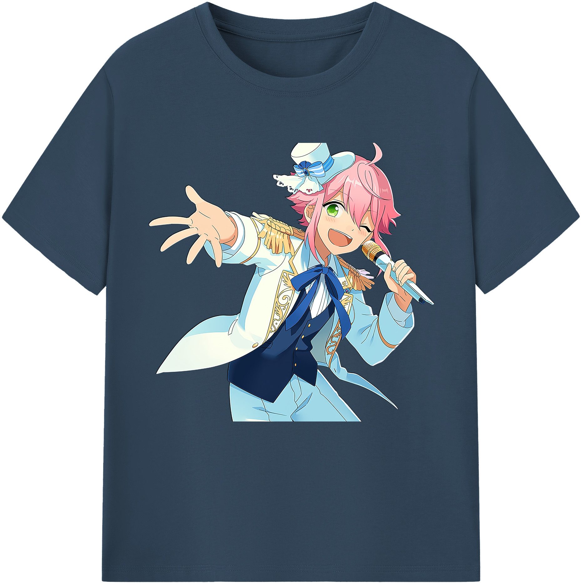 （画像用） あんさんぶるスターズ! Ensemble Stars レディースカジュアルプリントTシャツ（綿100％）