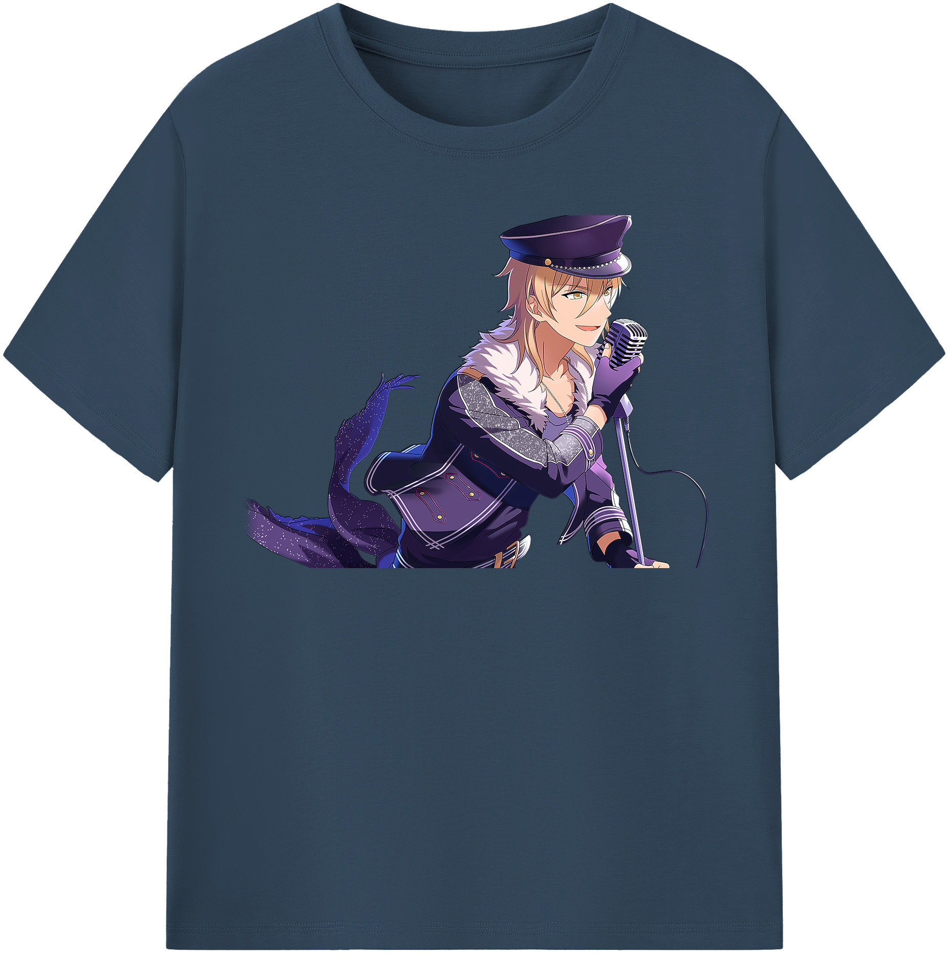 （画像用） あんさんぶるスターズ! Ensemble Stars レディースカジュアルプリントTシャツ（綿100％）
