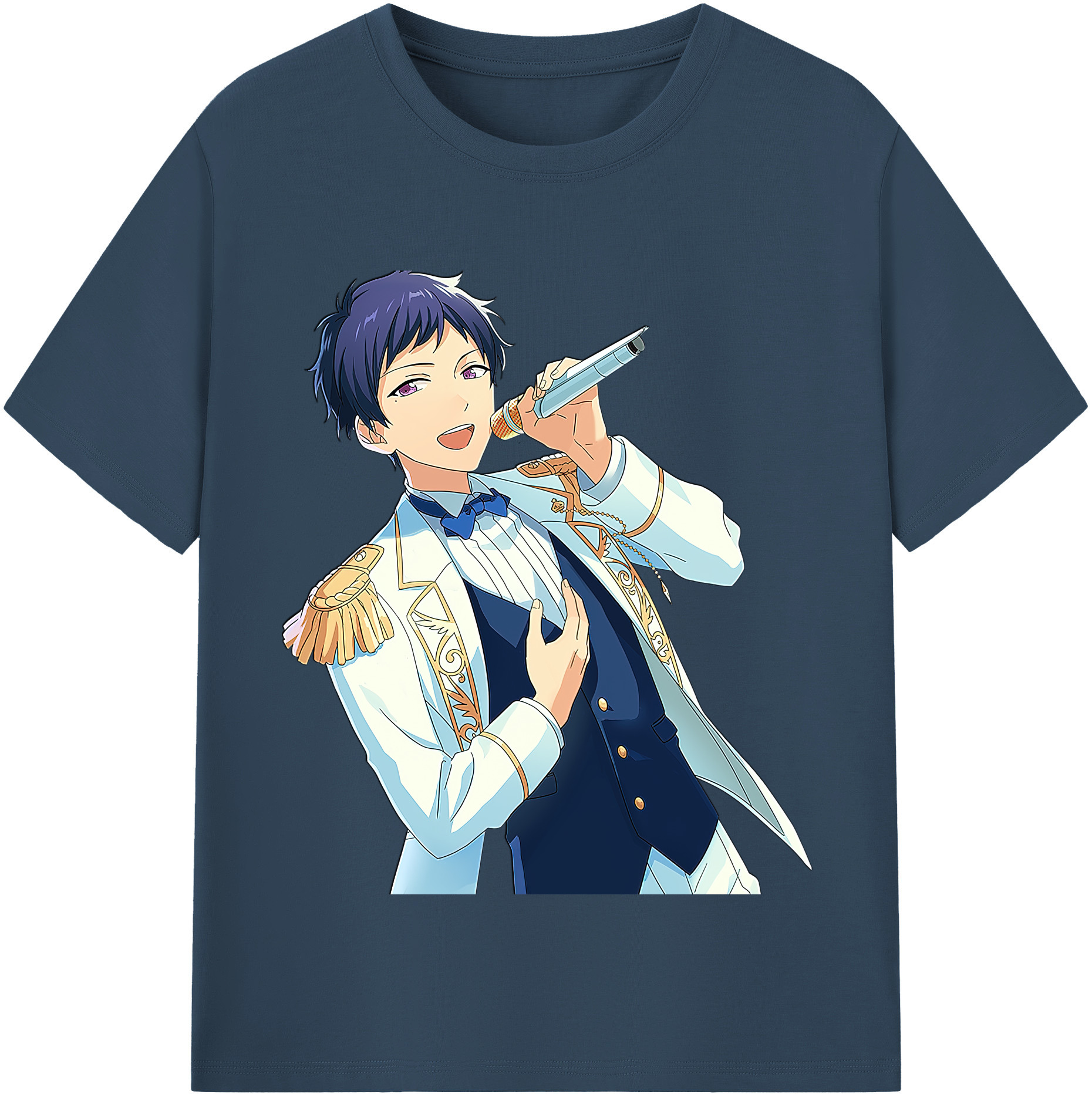 （画像用） あんさんぶるスターズ! Ensemble Stars レディースカジュアルプリントTシャツ（綿100％）