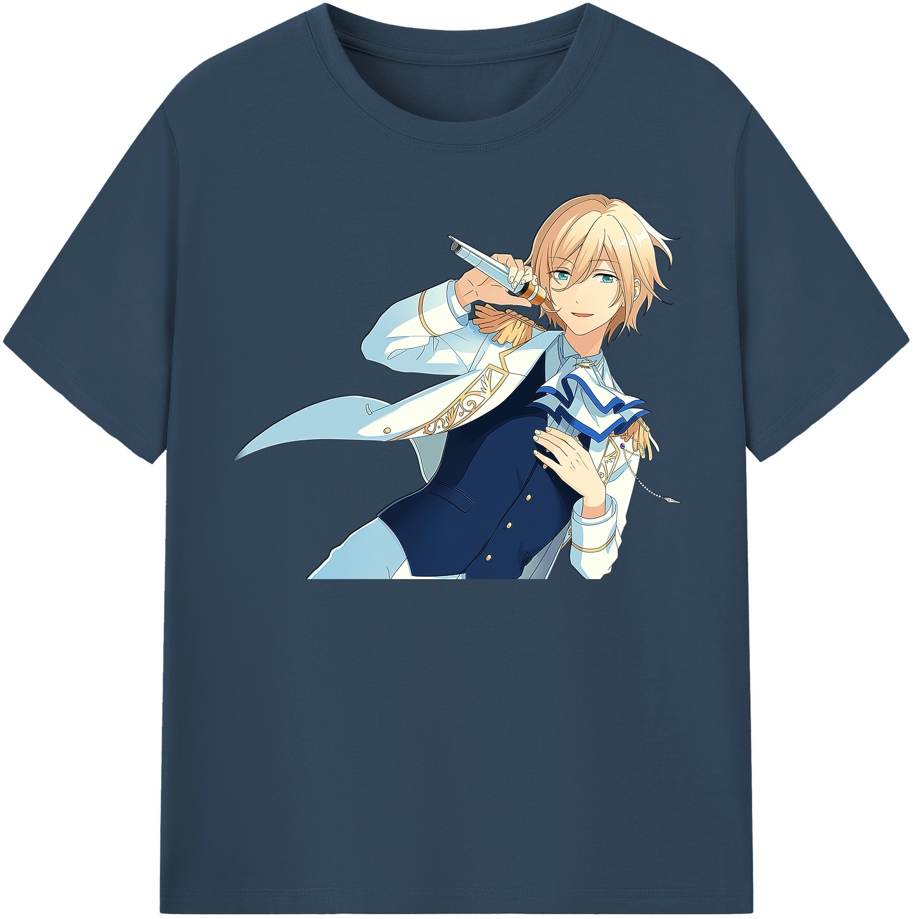 （画像用） あんさんぶるスターズ! Ensemble Stars レディースカジュアルプリントTシャツ（綿100％）