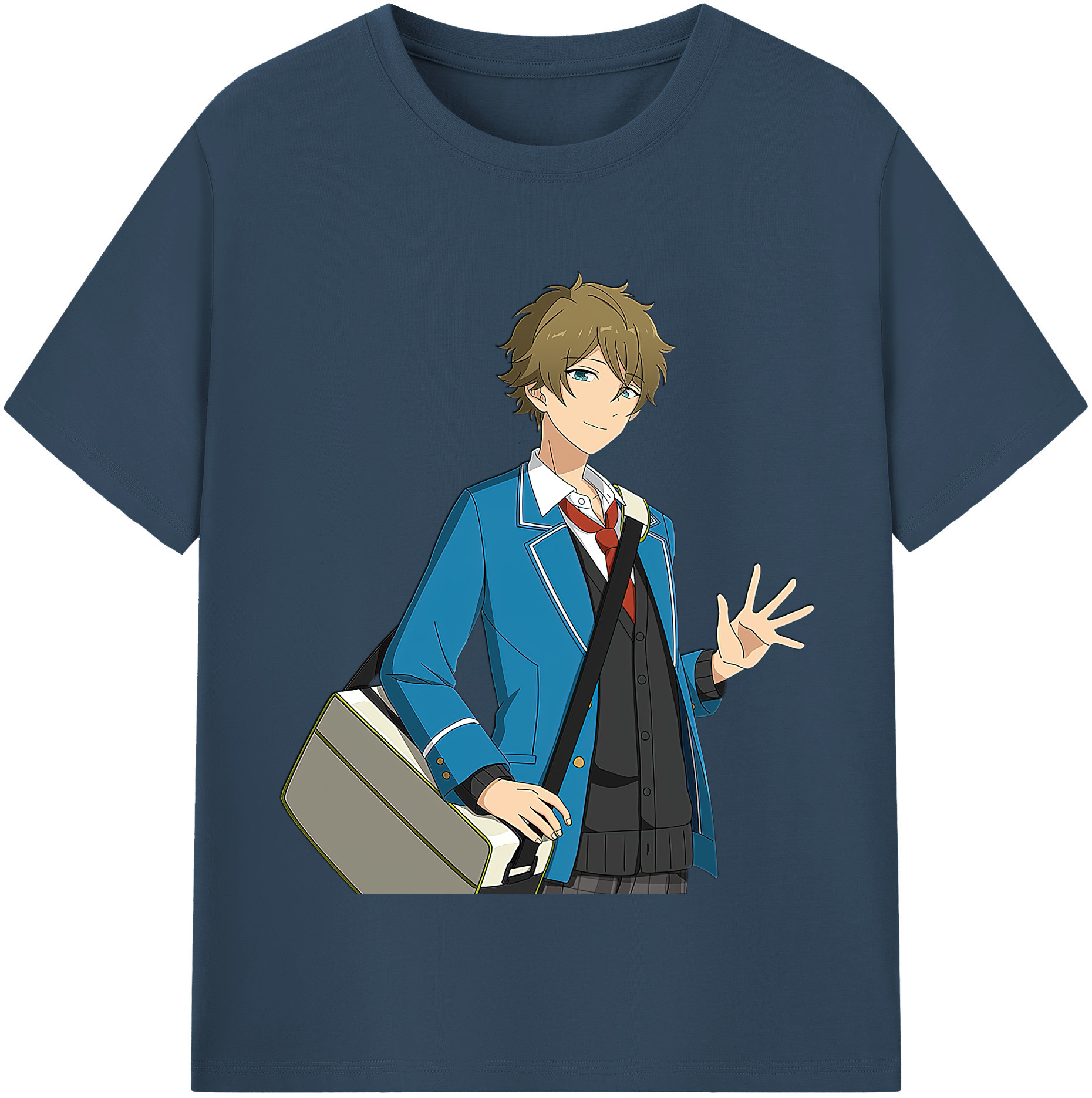 （画像用） あんさんぶるスターズ! Ensemble Stars レディースカジュアルプリントTシャツ（綿100％）