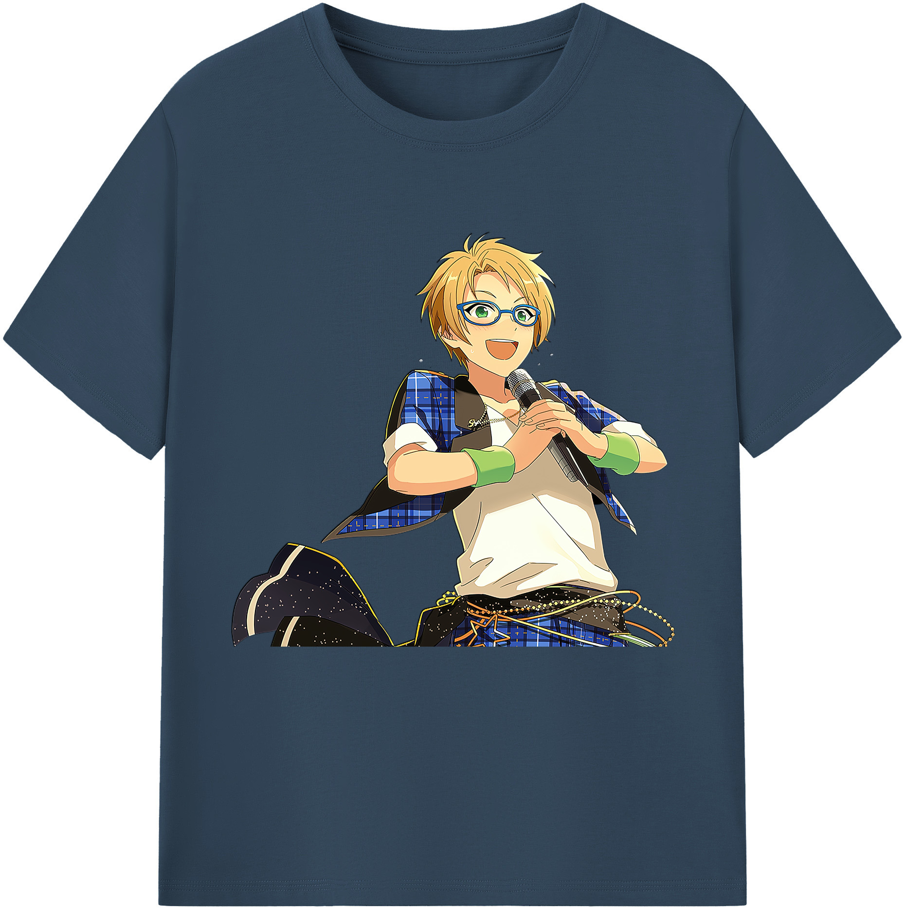 （画像用） あんさんぶるスターズ! Ensemble Stars レディースカジュアルプリントTシャツ（綿100％）