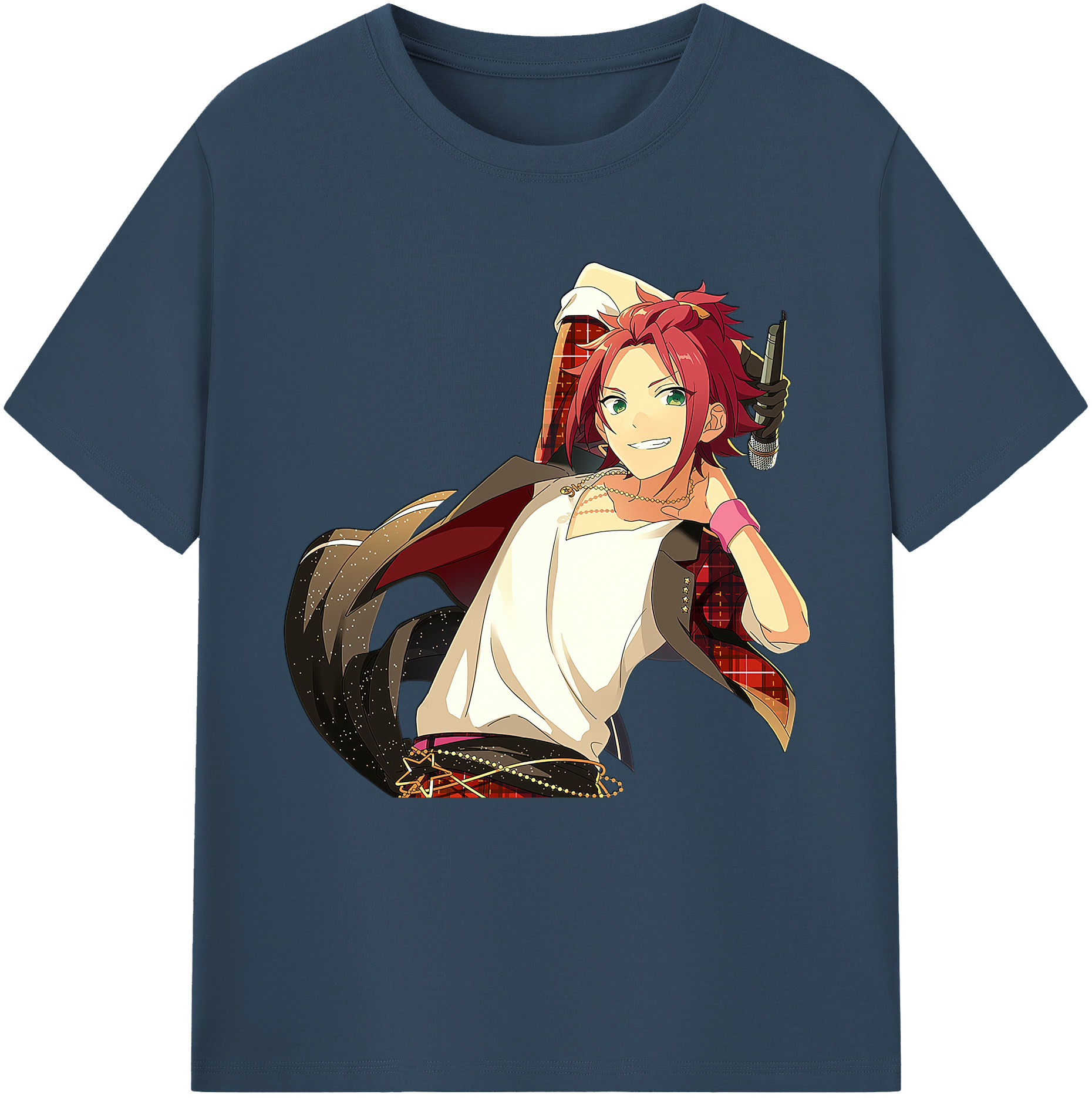 （画像用） あんさんぶるスターズ! Ensemble Stars レディースカジュアルプリントTシャツ（綿100％）