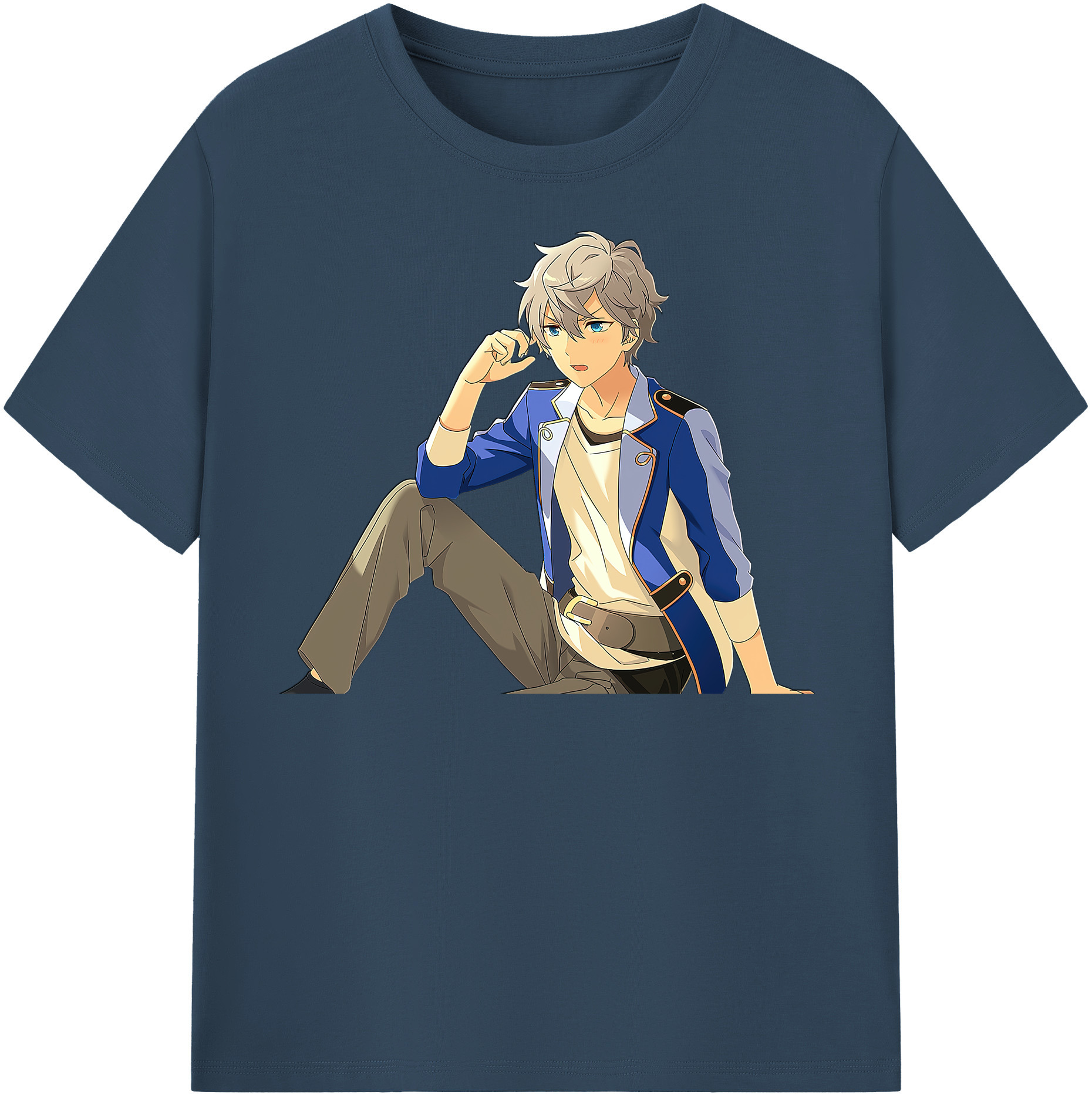 （画像用） あんさんぶるスターズ! Ensemble Stars レディースカジュアルプリントTシャツ（綿100％）