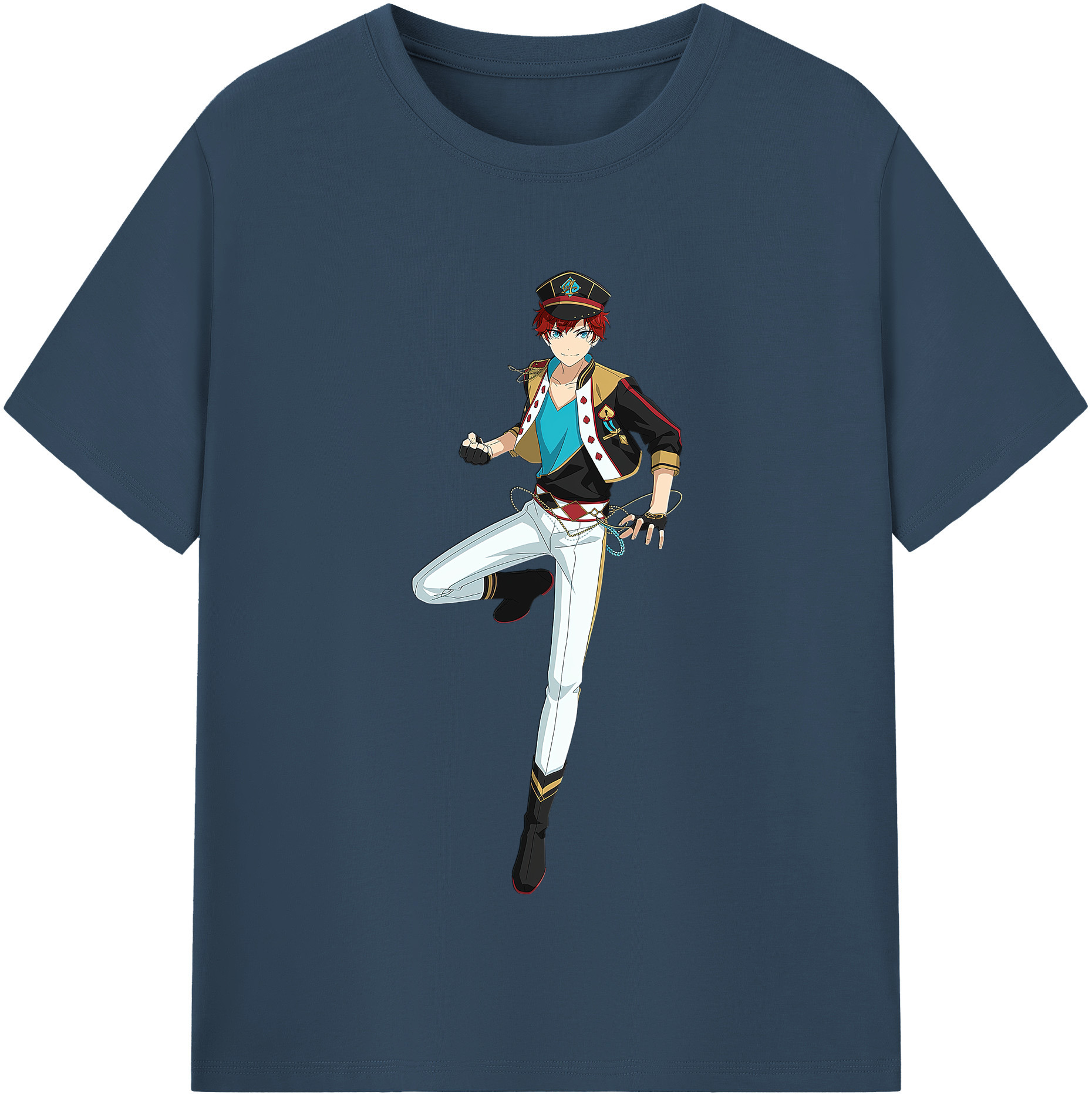 （画像用） あんさんぶるスターズ! Ensemble Stars レディースカジュアルプリントTシャツ（綿100％）