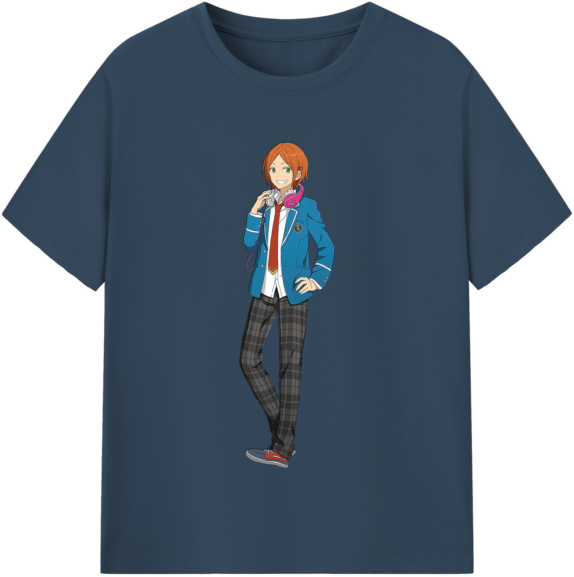 （画像用） あんさんぶるスターズ! Ensemble Stars レディースカジュアルプリントTシャツ（綿100％）