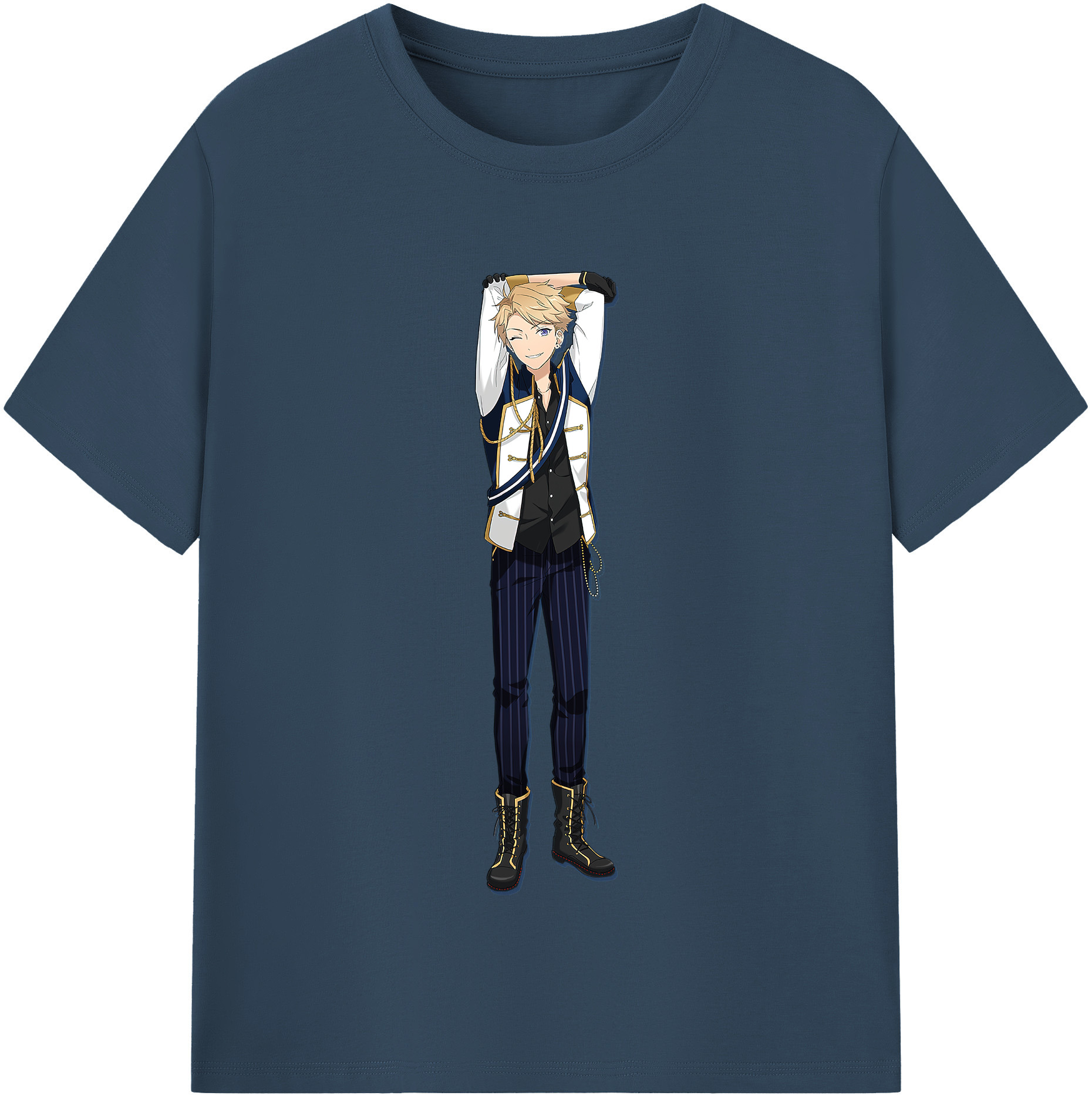 （画像用） あんさんぶるスターズ! Ensemble Stars レディースカジュアルプリントTシャツ（綿100％）