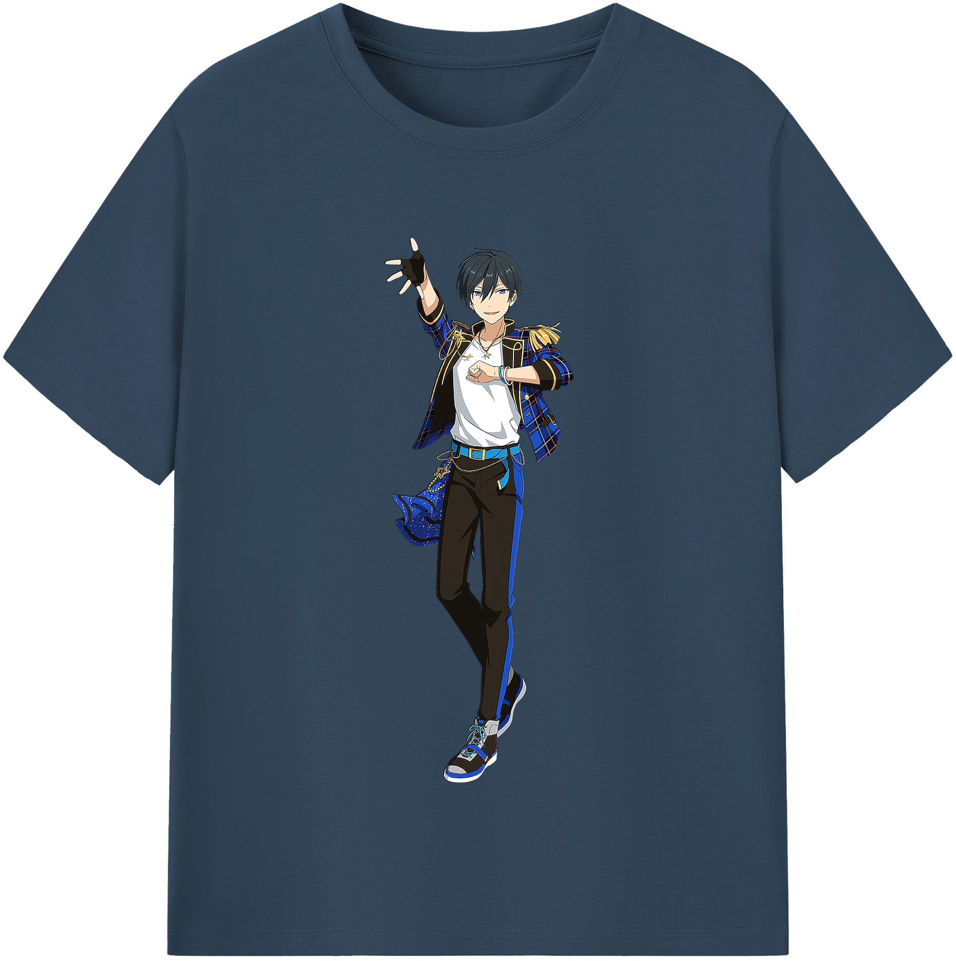 （画像用） あんさんぶるスターズ! Ensemble Stars レディースカジュアルプリントTシャツ（綿100％）