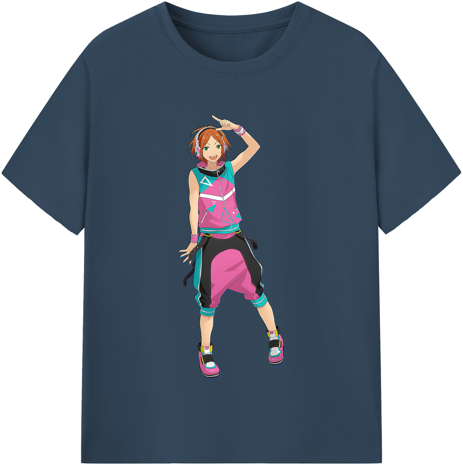 （画像用） あんさんぶるスターズ! Ensemble Stars レディースカジュアルプリントTシャツ（綿100％）