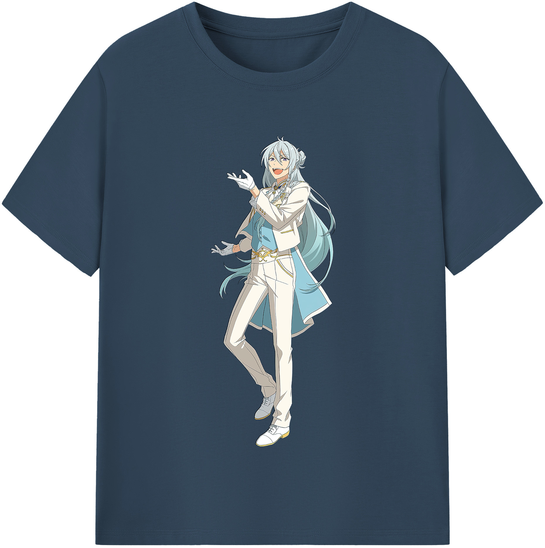 （画像用） あんさんぶるスターズ! Ensemble Stars レディースカジュアルプリントTシャツ（綿100％）
