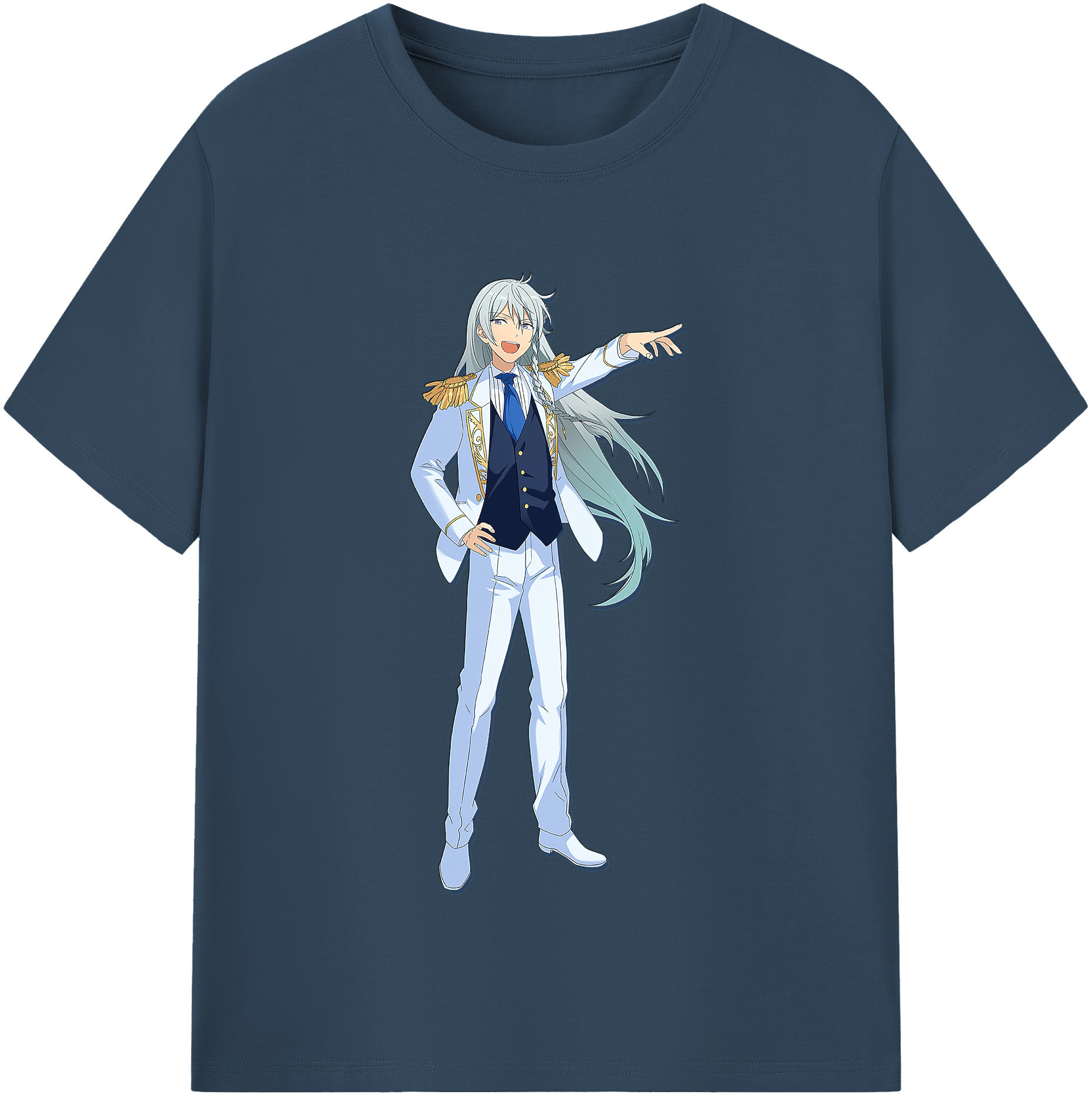 （画像用） あんさんぶるスターズ! Ensemble Stars レディースカジュアルプリントTシャツ（綿100％）