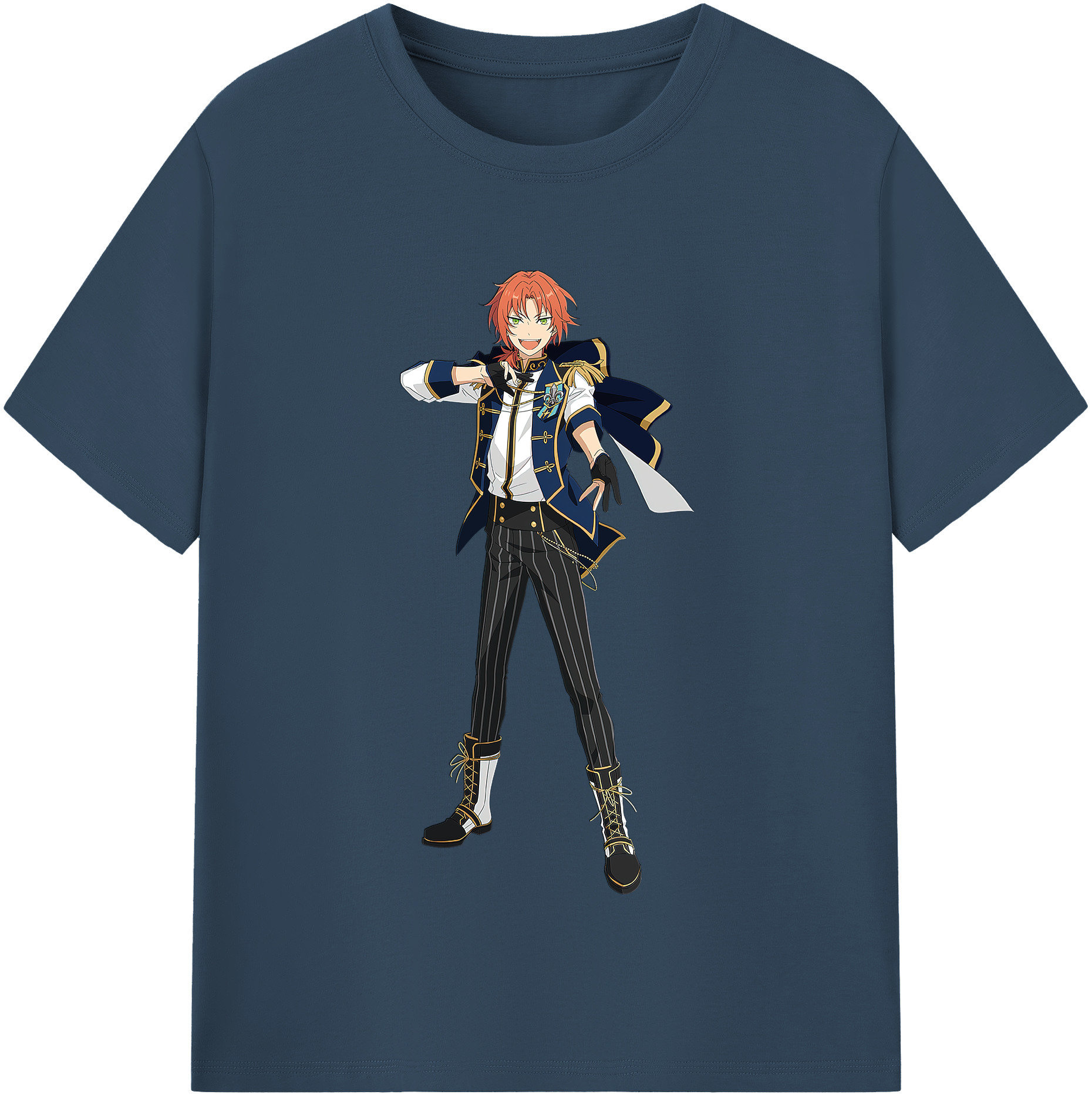 （画像用） あんさんぶるスターズ! Ensemble Stars レディースカジュアルプリントTシャツ（綿100％）