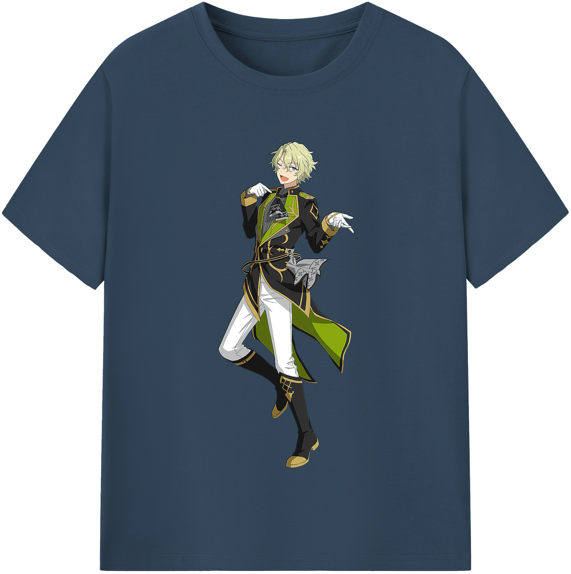 （画像用） あんさんぶるスターズ! Ensemble Stars レディースカジュアルプリントTシャツ（綿100％）
