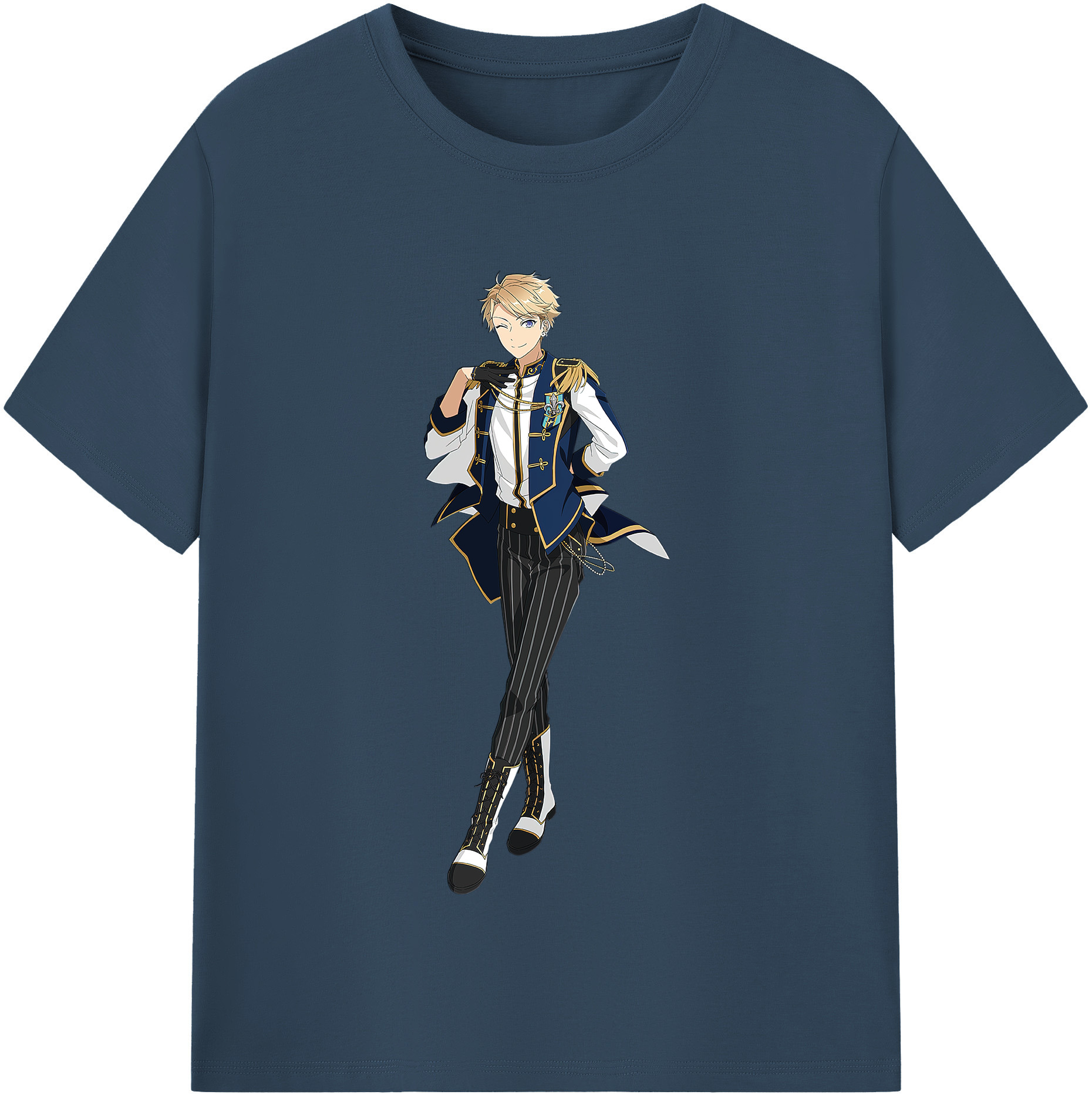 （画像用） あんさんぶるスターズ! Ensemble Stars レディースカジュアルプリントTシャツ（綿100％）