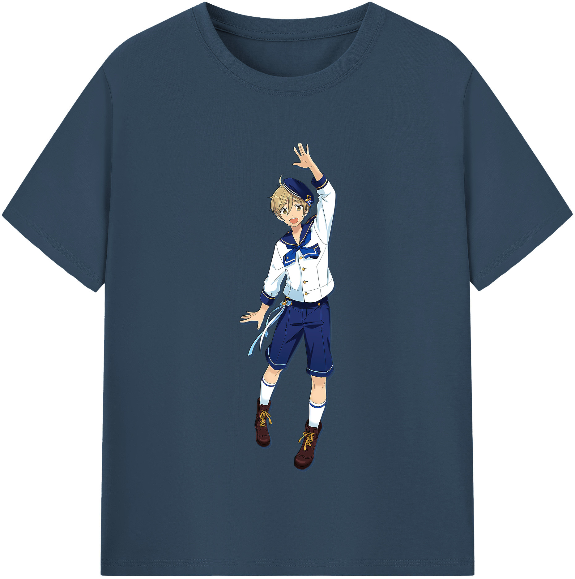 （画像用） あんさんぶるスターズ! Ensemble Stars レディースカジュアルプリントTシャツ（綿100％）