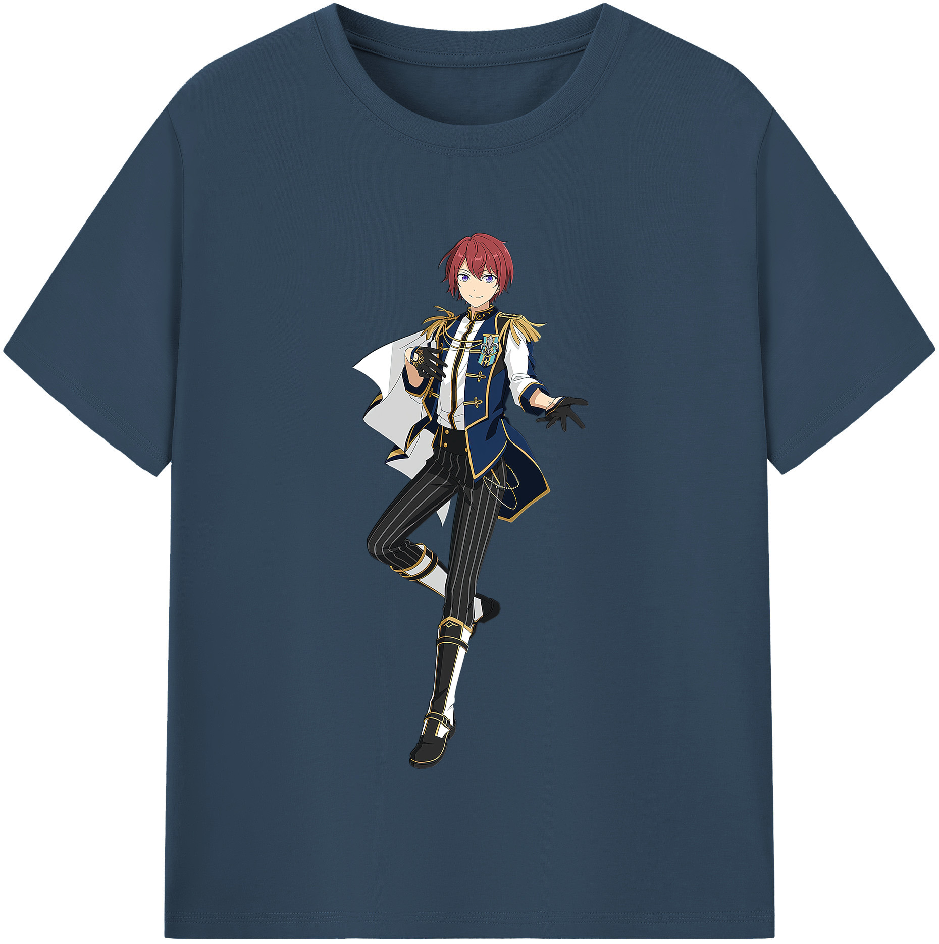 （画像用） あんさんぶるスターズ! Ensemble Stars レディースカジュアルプリントTシャツ（綿100％）