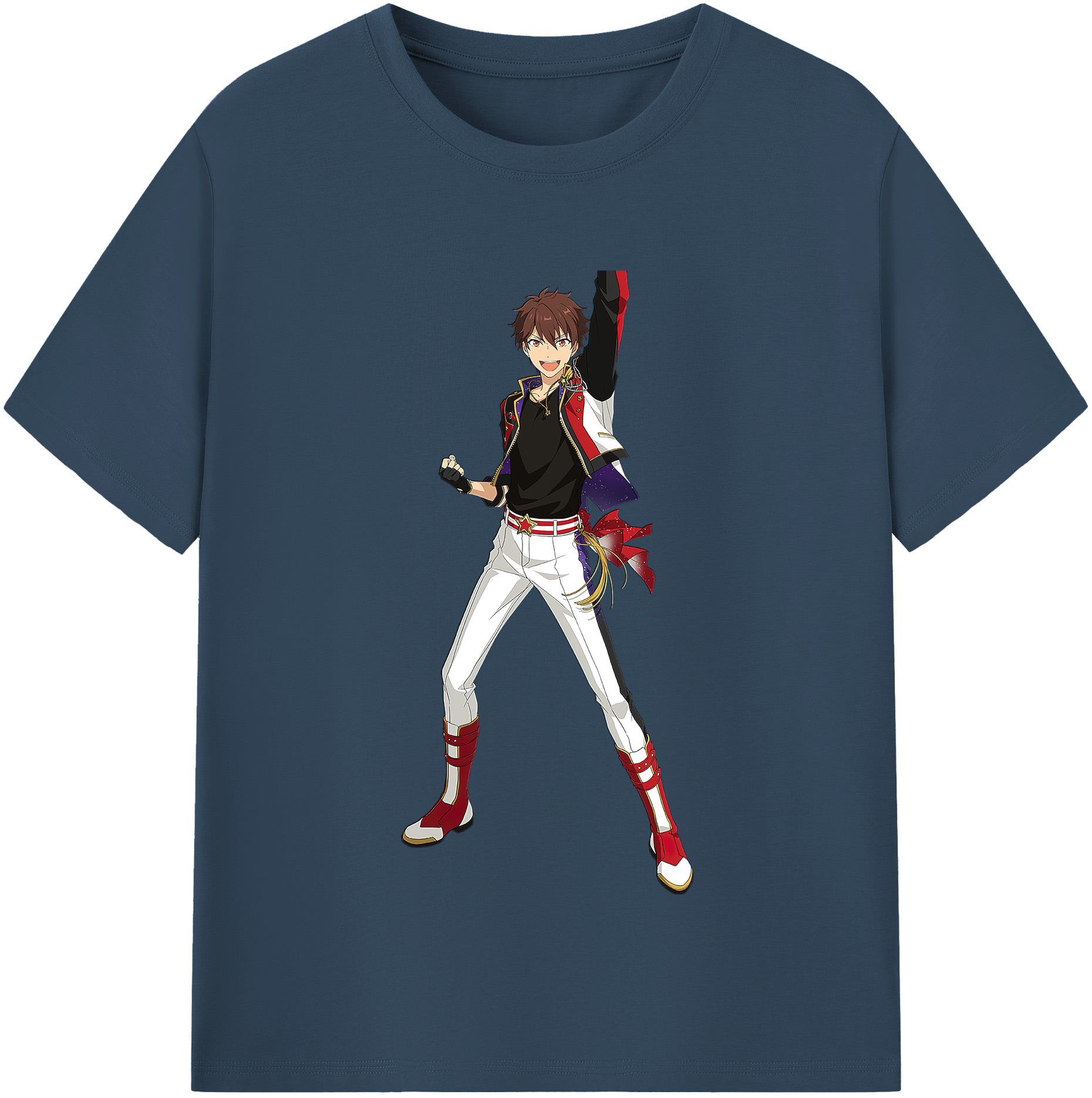 （画像用） あんさんぶるスターズ! Ensemble Stars レディースカジュアルプリントTシャツ（綿100％）
