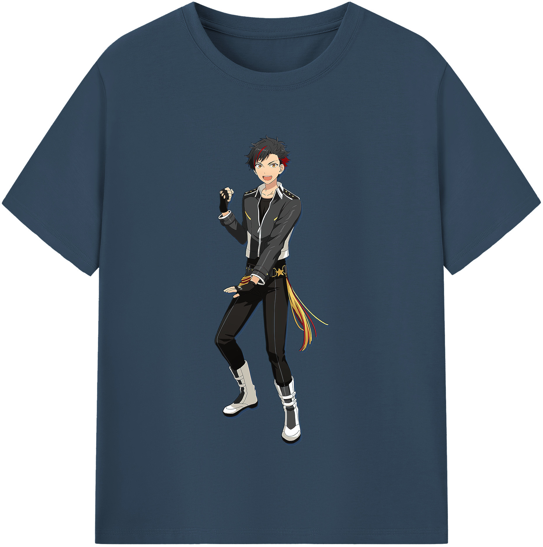 （画像用） あんさんぶるスターズ! Ensemble Stars レディースカジュアルプリントTシャツ（綿100％）