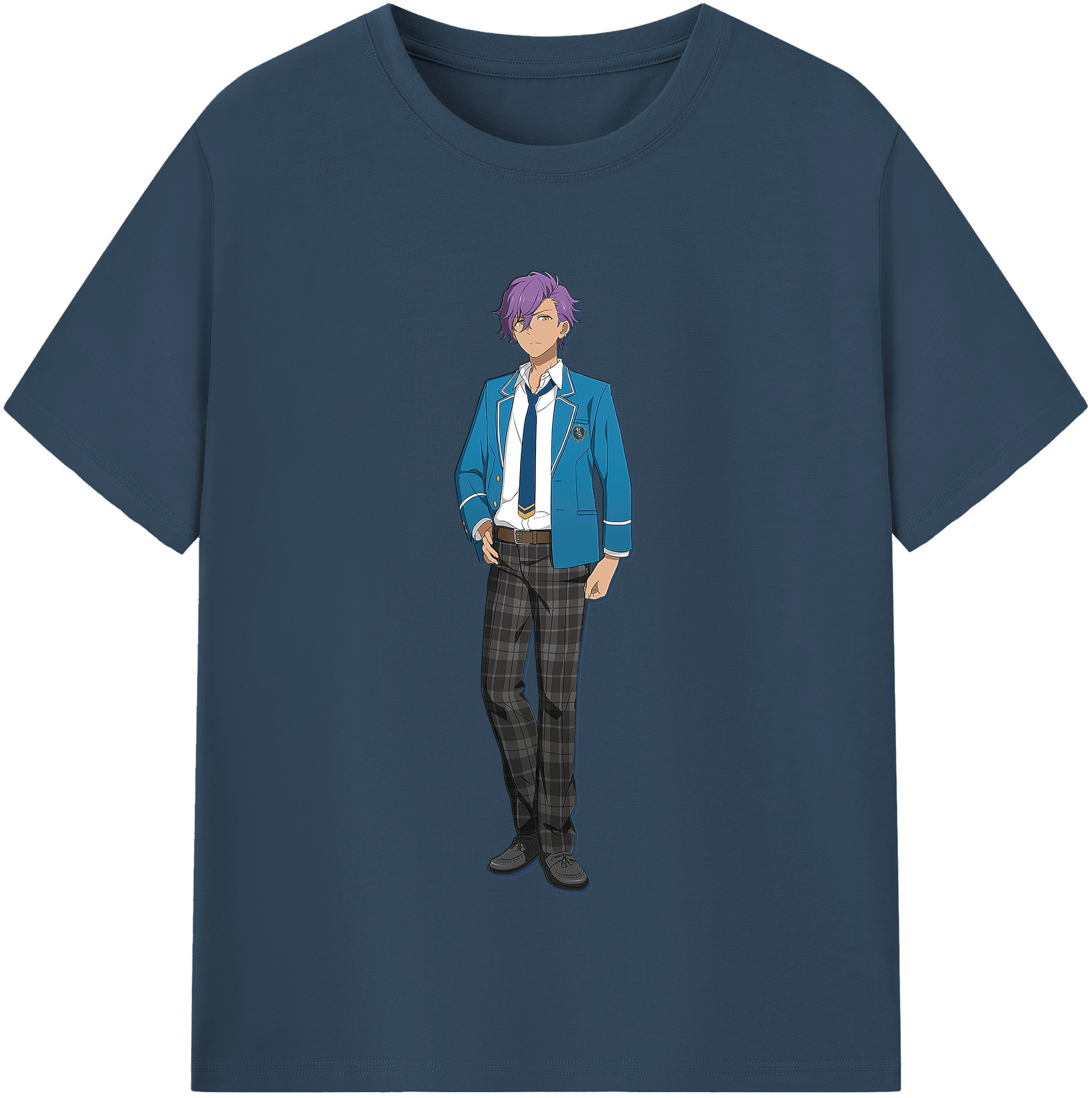 （画像用） あんさんぶるスターズ! Ensemble Stars レディースカジュアルプリントTシャツ（綿100％）