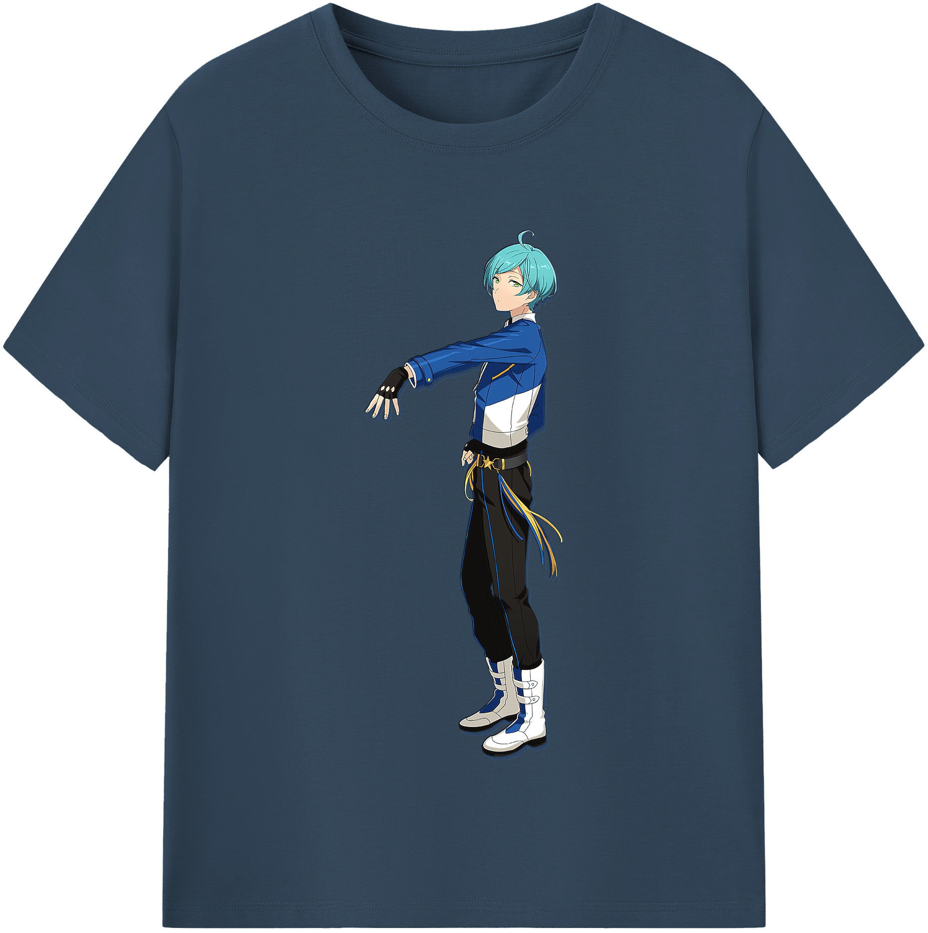 （画像用） あんさんぶるスターズ! Ensemble Stars レディースカジュアルプリントTシャツ（綿100％）
