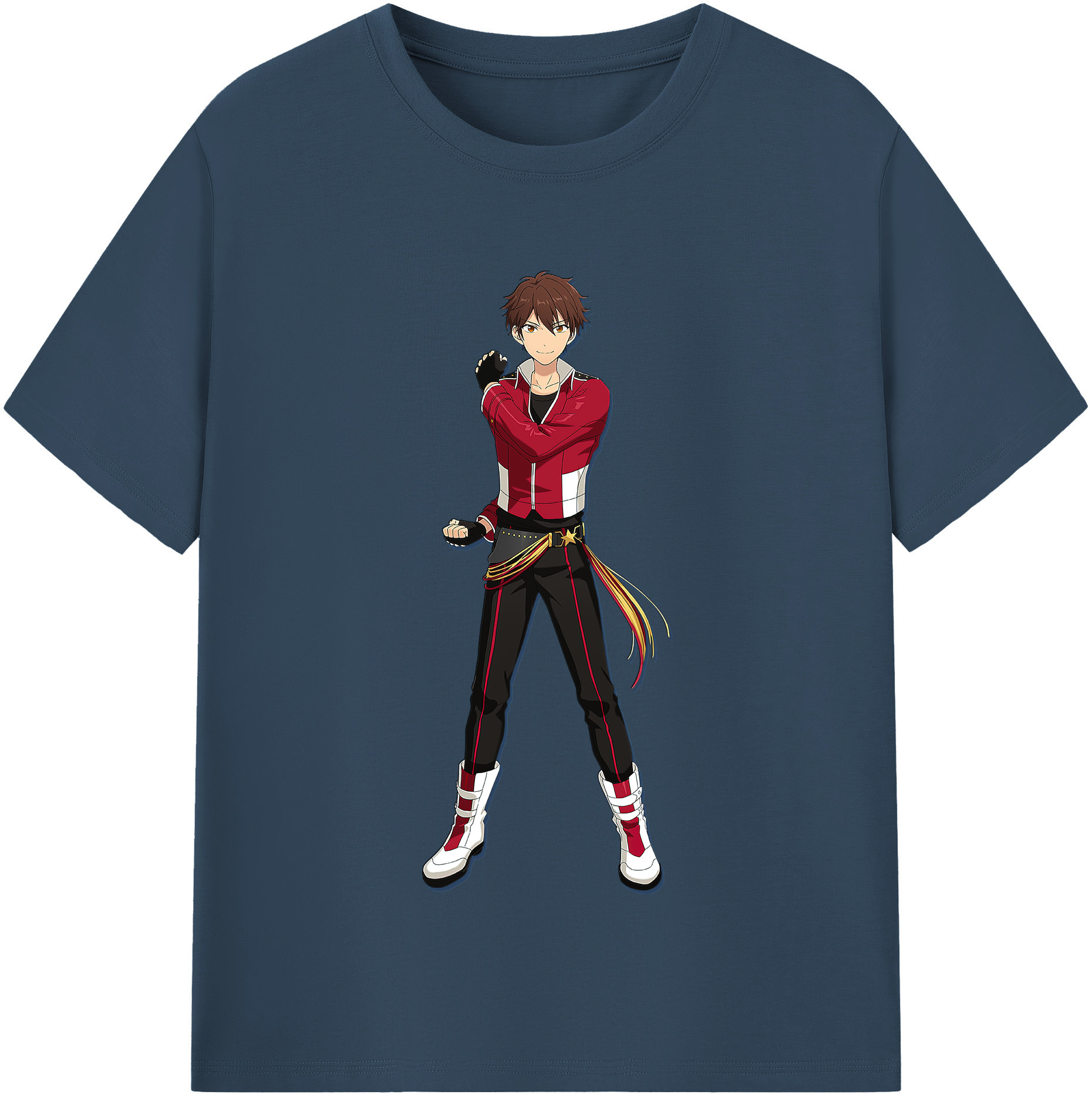 （画像用） あんさんぶるスターズ! Ensemble Stars レディースカジュアルプリントTシャツ（綿100％）
