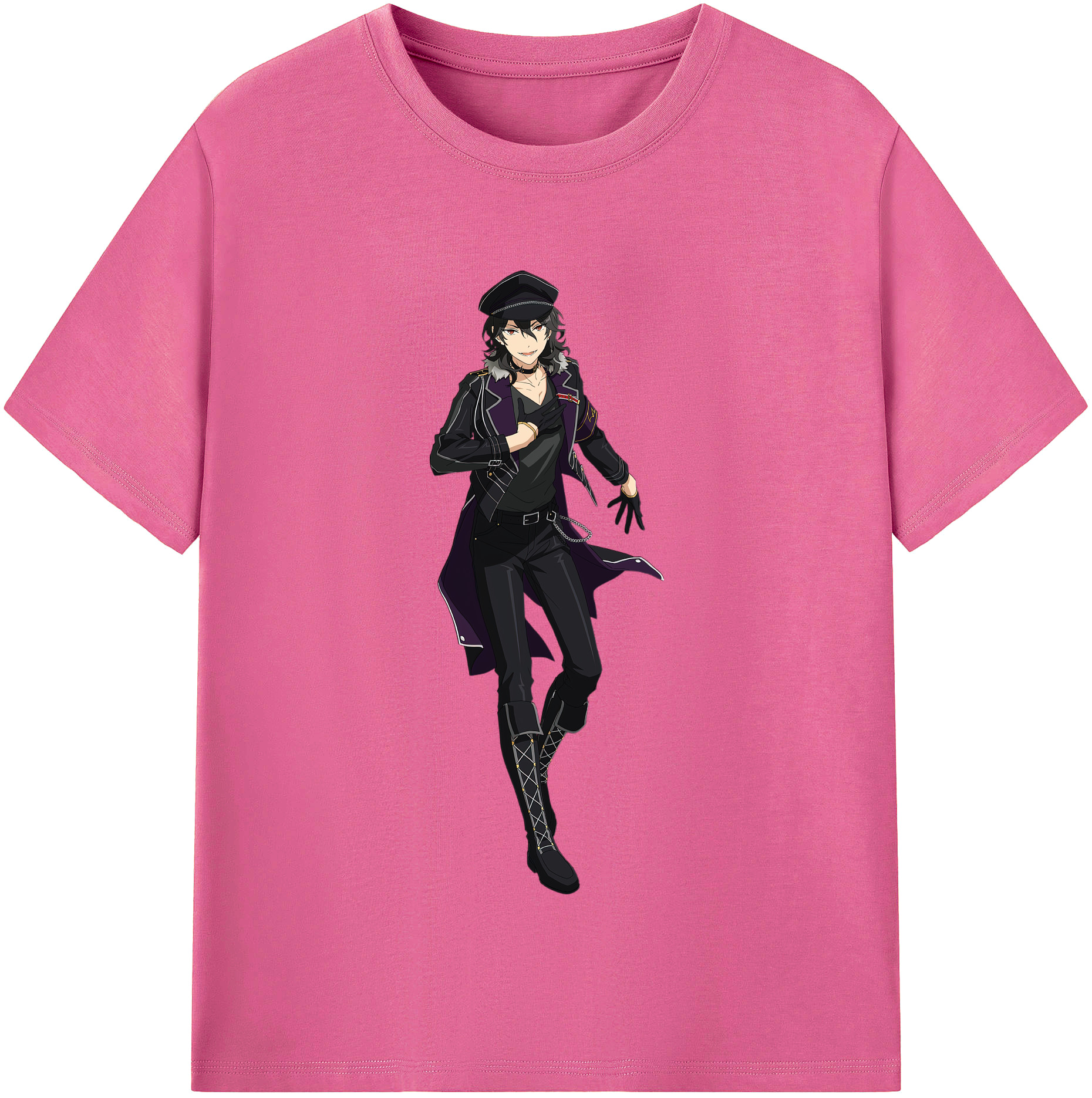 （画像用） あんさんぶるスターズ! Ensemble Stars レディースカジュアルプリントTシャツ（綿100％）
