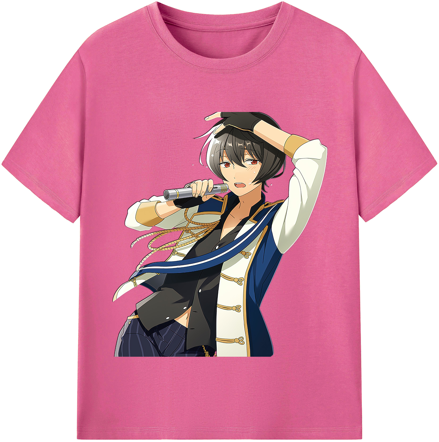 （画像用） あんさんぶるスターズ! Ensemble Stars レディースカジュアルプリントTシャツ（綿100％）