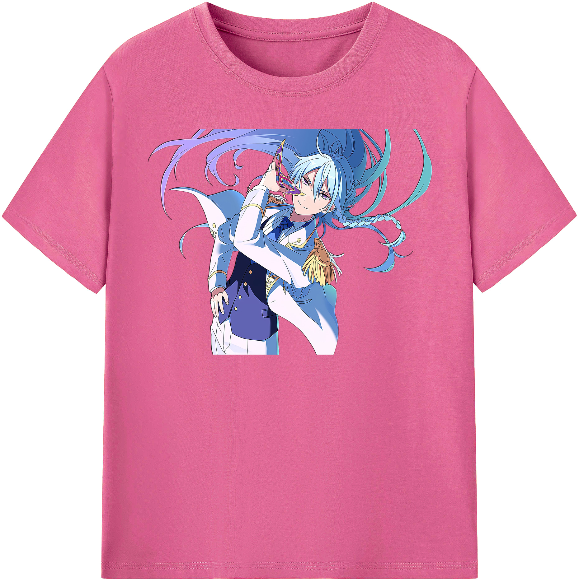 （画像用） あんさんぶるスターズ! Ensemble Stars レディースカジュアルプリントTシャツ（綿100％）