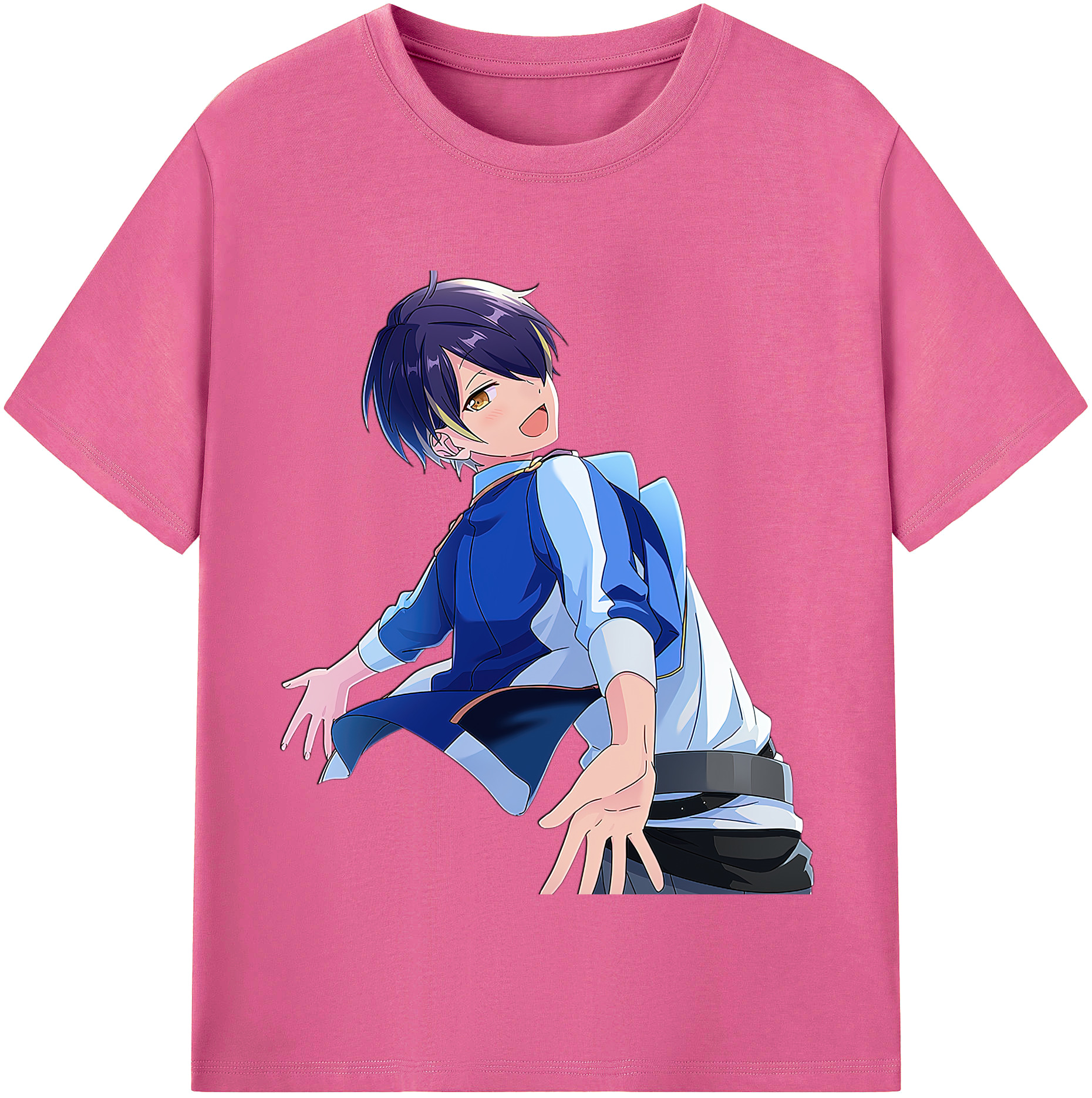 （画像用） あんさんぶるスターズ! Ensemble Stars レディースカジュアルプリントTシャツ（綿100％）