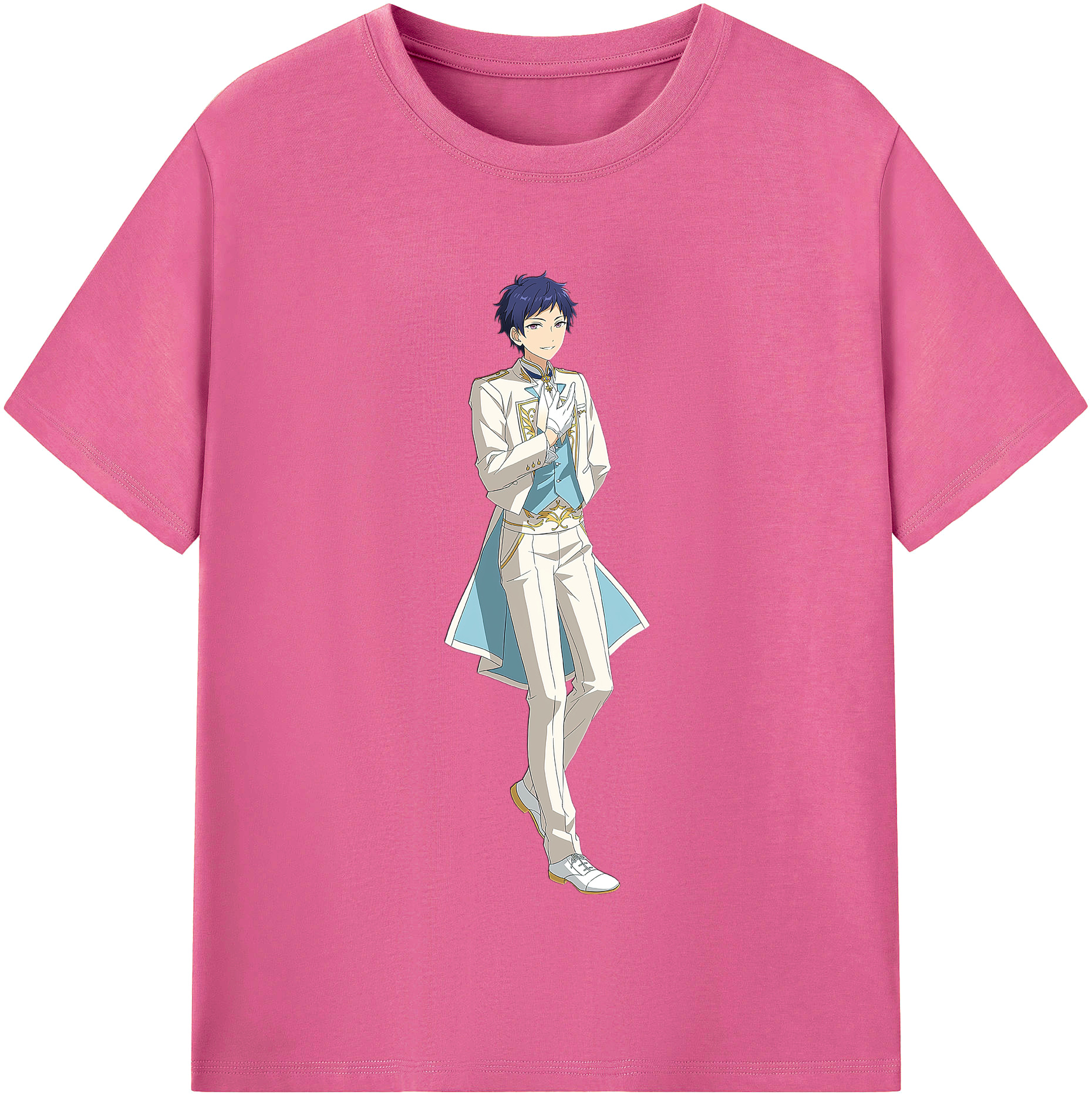 （画像用） あんさんぶるスターズ! Ensemble Stars レディースカジュアルプリントTシャツ（綿100％）