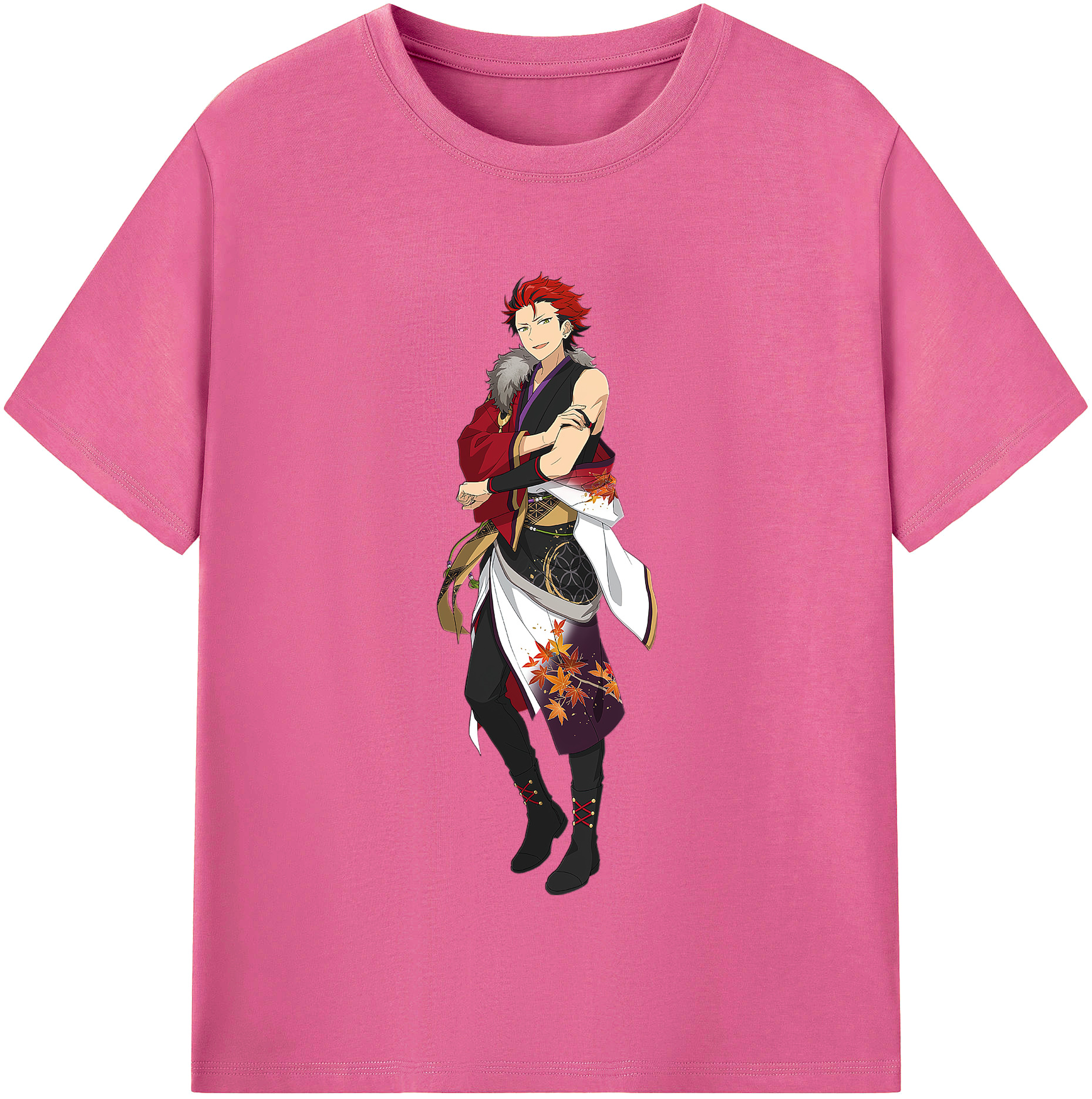 （画像用） あんさんぶるスターズ! Ensemble Stars レディースカジュアルプリントTシャツ（綿100％）