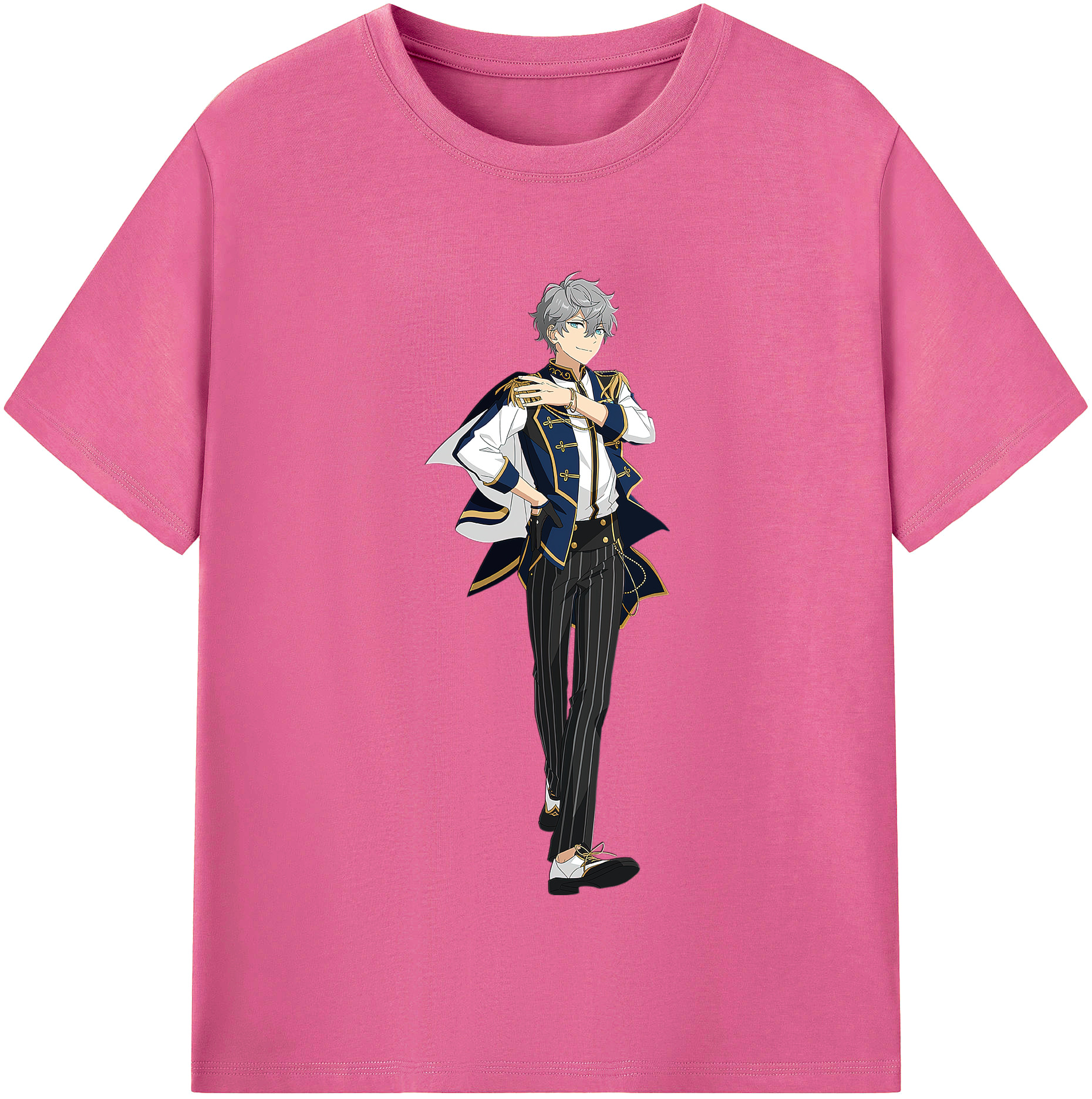（画像用） あんさんぶるスターズ! Ensemble Stars レディースカジュアルプリントTシャツ（綿100％）