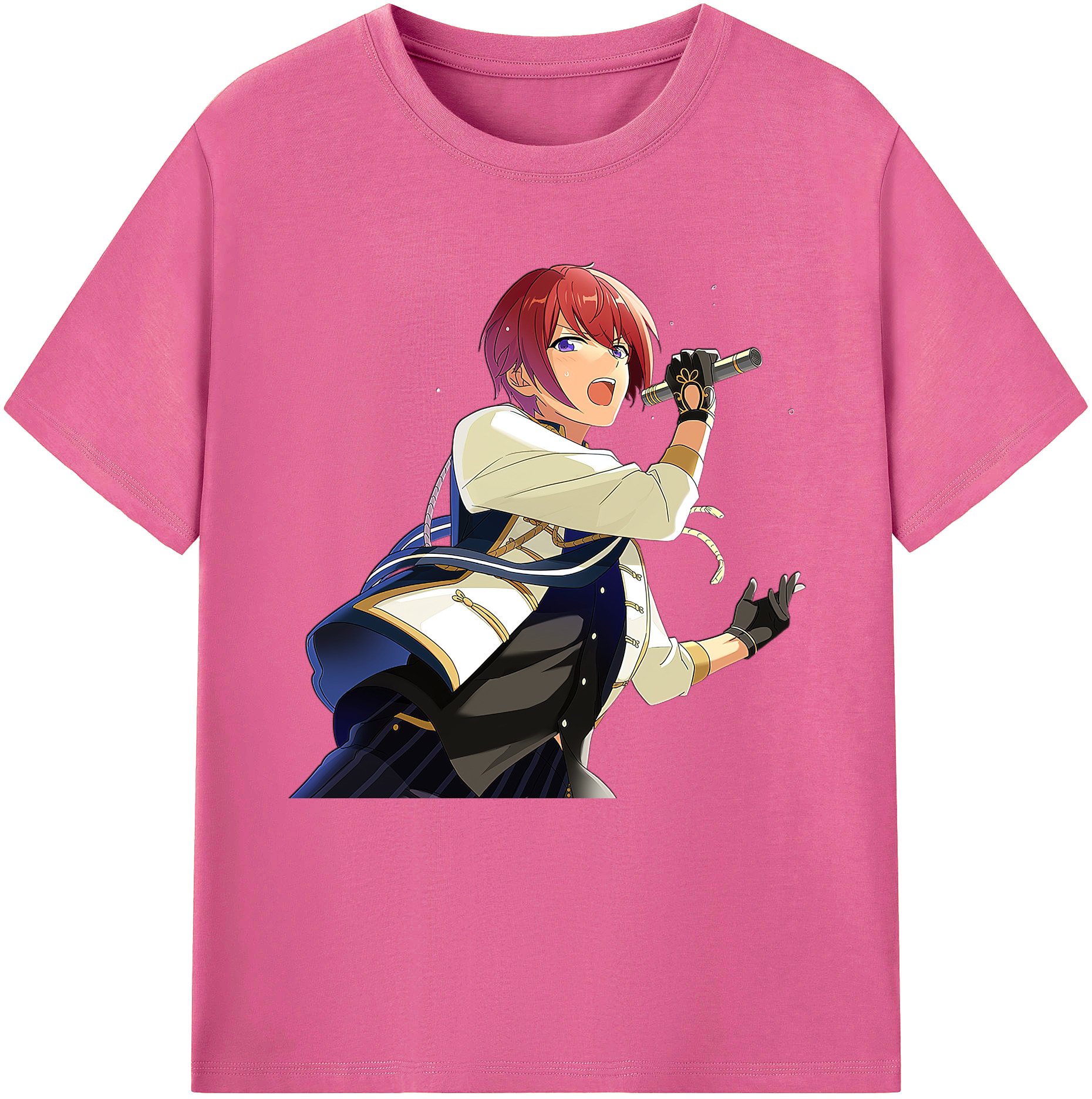 （画像用） あんさんぶるスターズ! Ensemble Stars レディースカジュアルプリントTシャツ（綿100％）