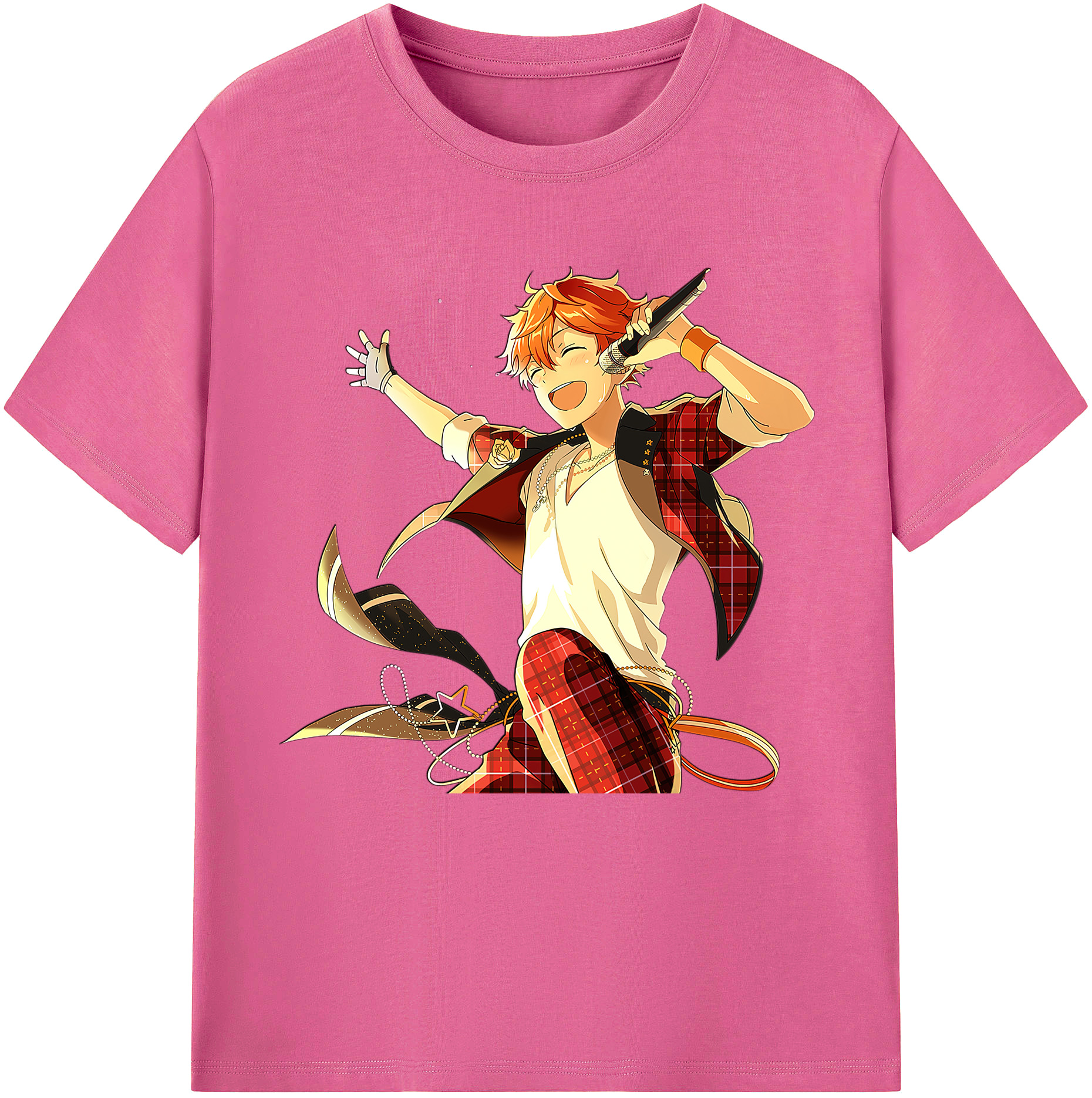 （画像用） あんさんぶるスターズ! Ensemble Stars レディースカジュアルプリントTシャツ（綿100％）