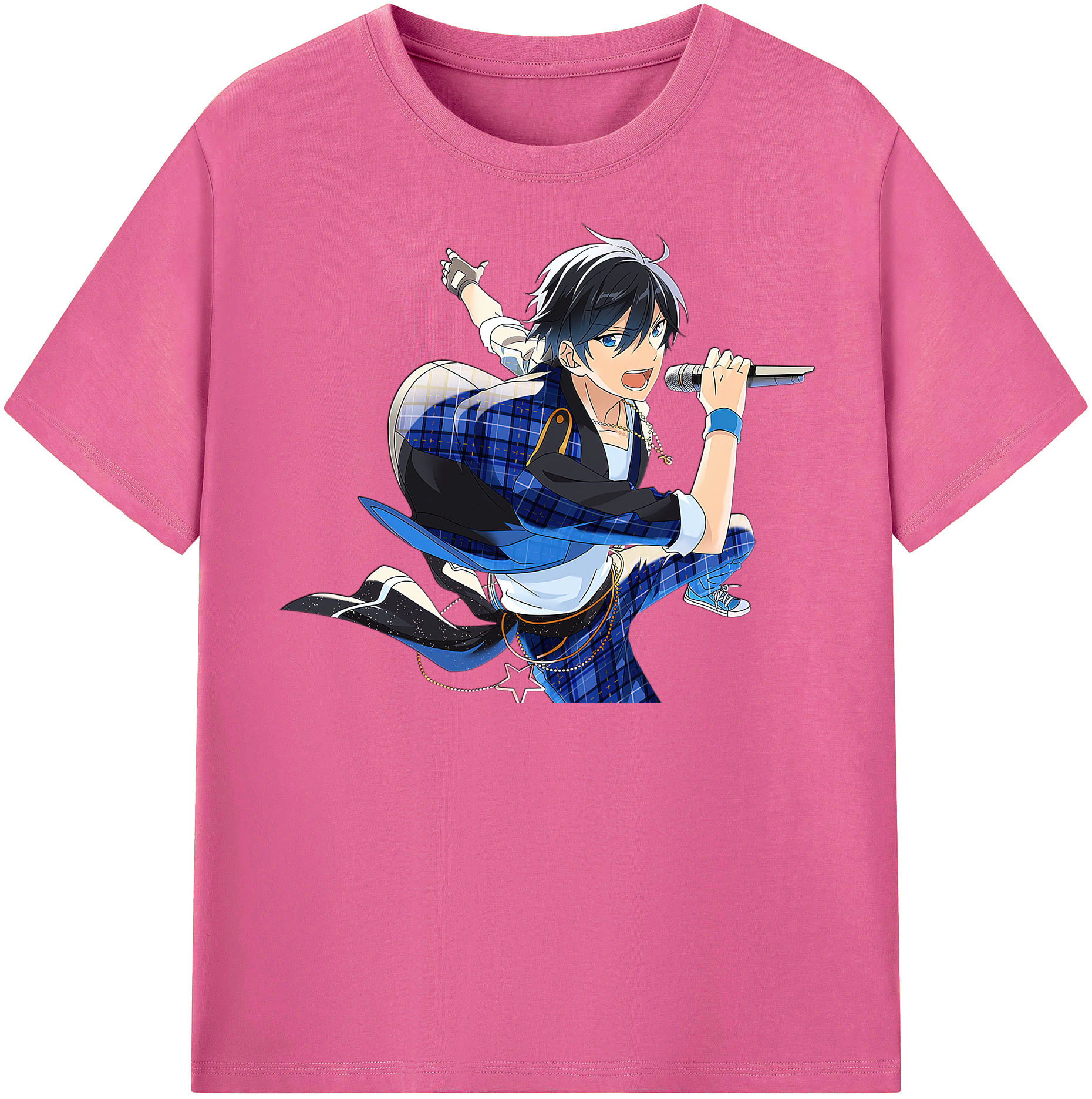 （画像用） あんさんぶるスターズ! Ensemble Stars レディースカジュアルプリントTシャツ（綿100％）