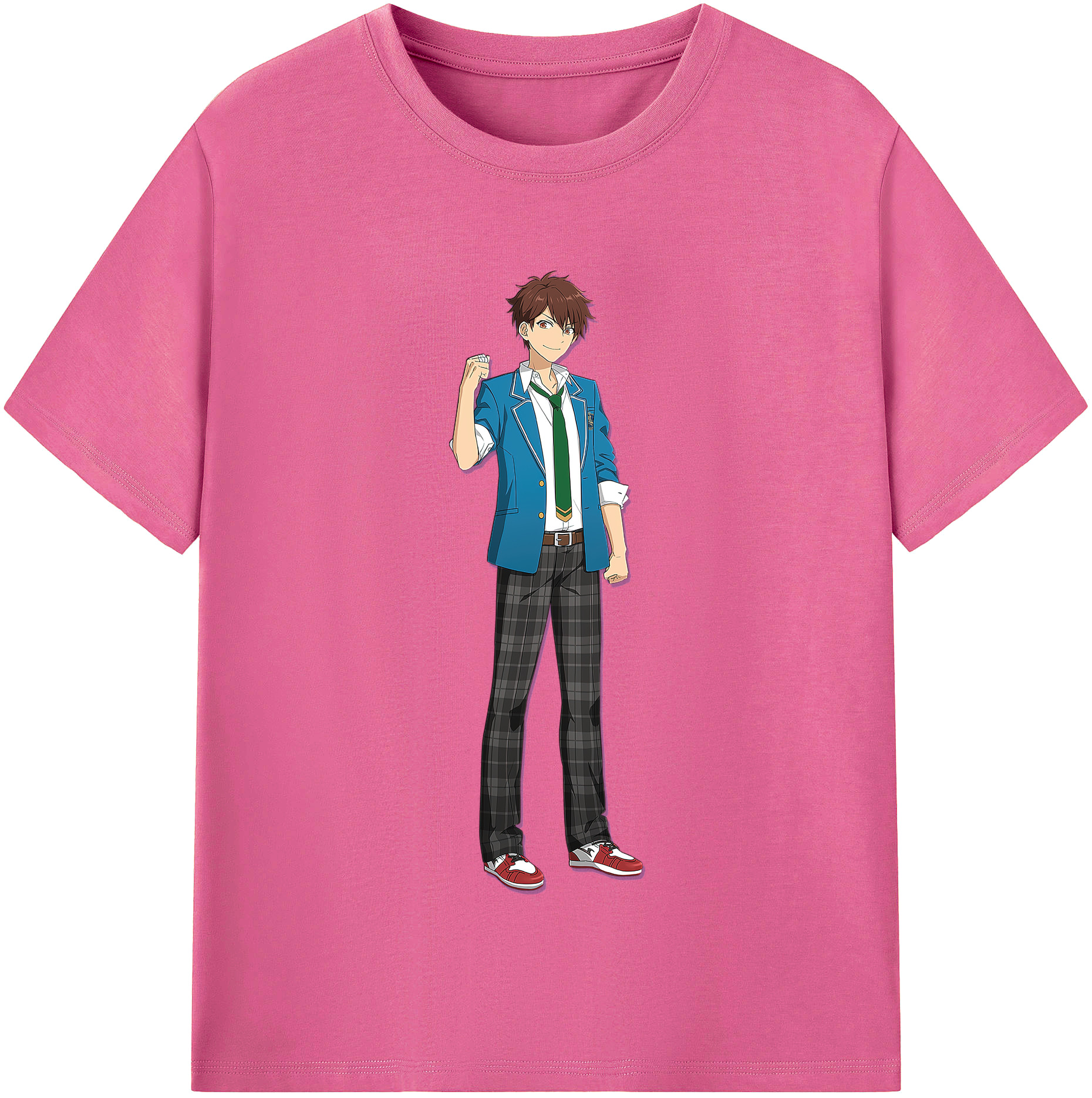 （画像用） あんさんぶるスターズ! Ensemble Stars レディースカジュアルプリントTシャツ（綿100％）