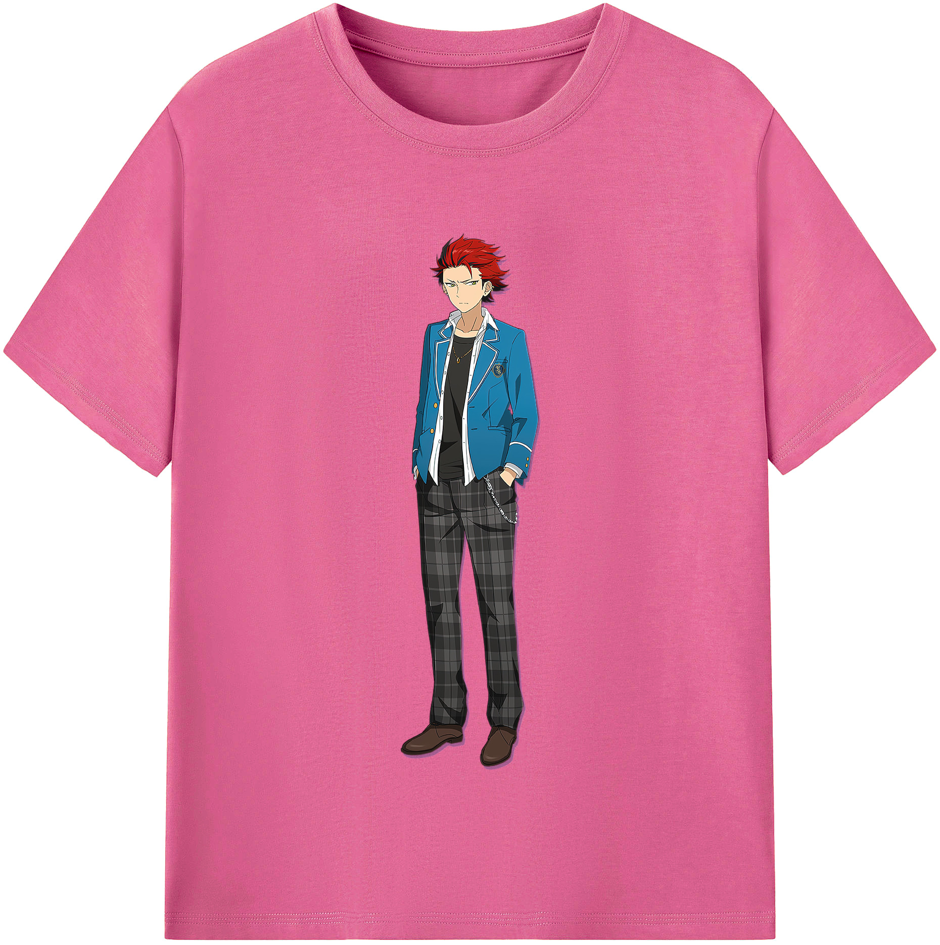 （画像用） あんさんぶるスターズ! Ensemble Stars レディースカジュアルプリントTシャツ（綿100％）