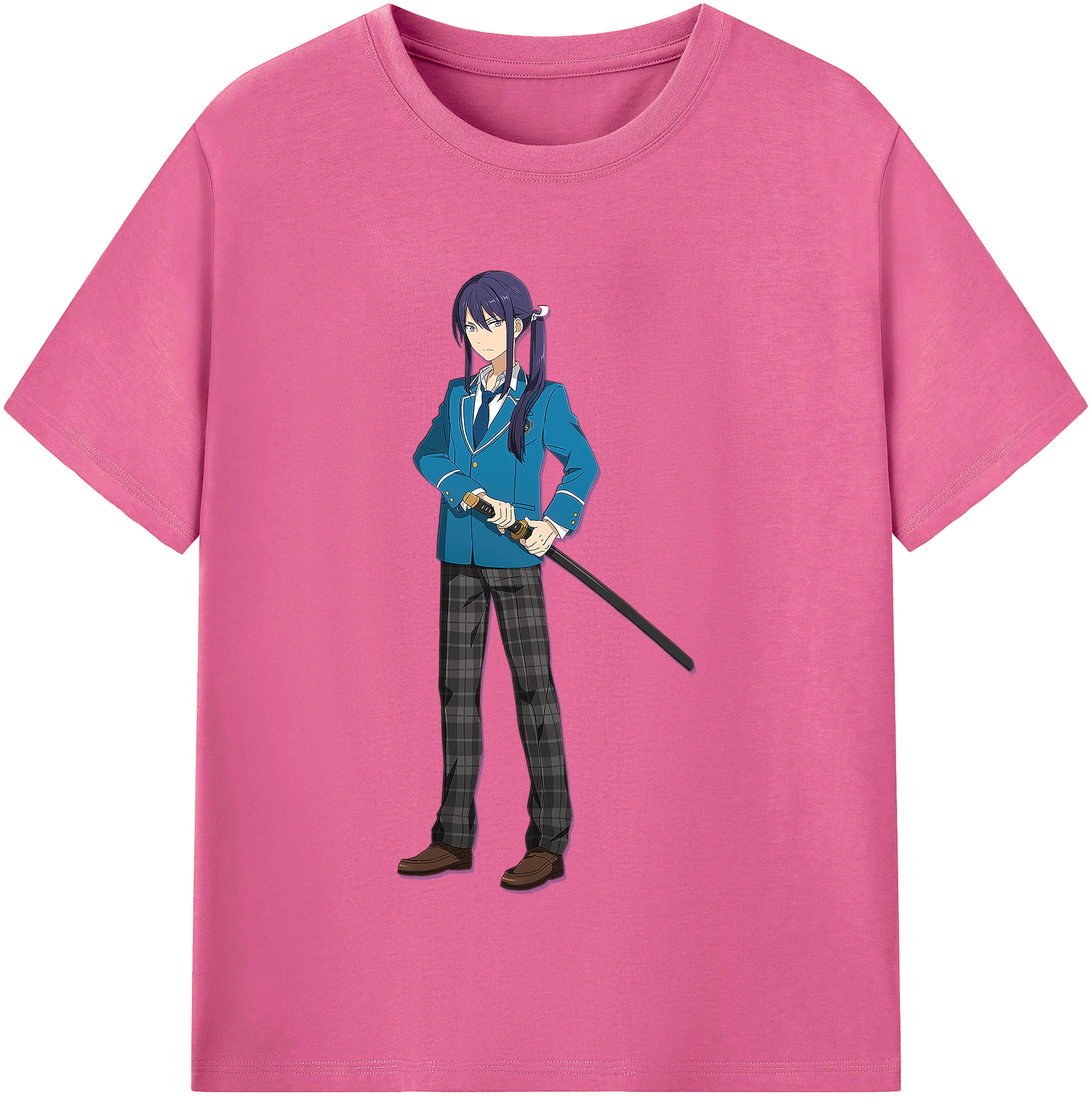 （画像用） あんさんぶるスターズ! Ensemble Stars レディースカジュアルプリントTシャツ（綿100％）