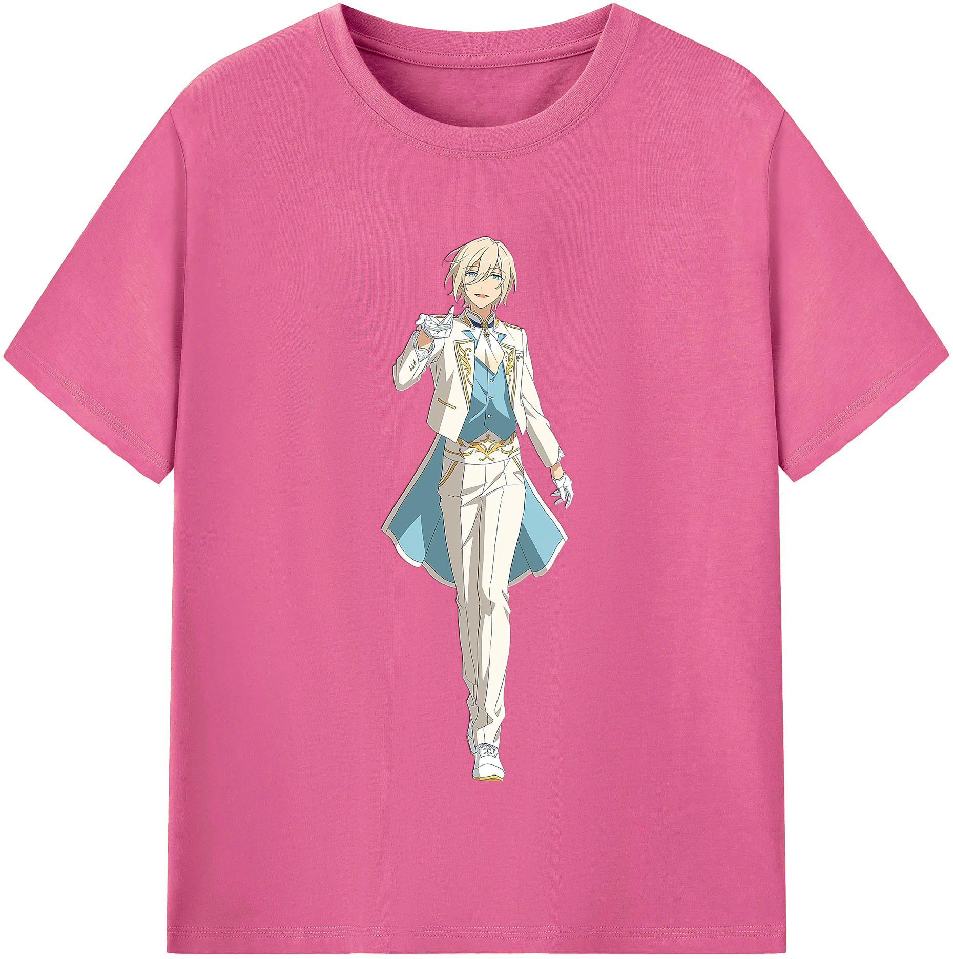 （画像用） あんさんぶるスターズ! Ensemble Stars レディースカジュアルプリントTシャツ（綿100％）