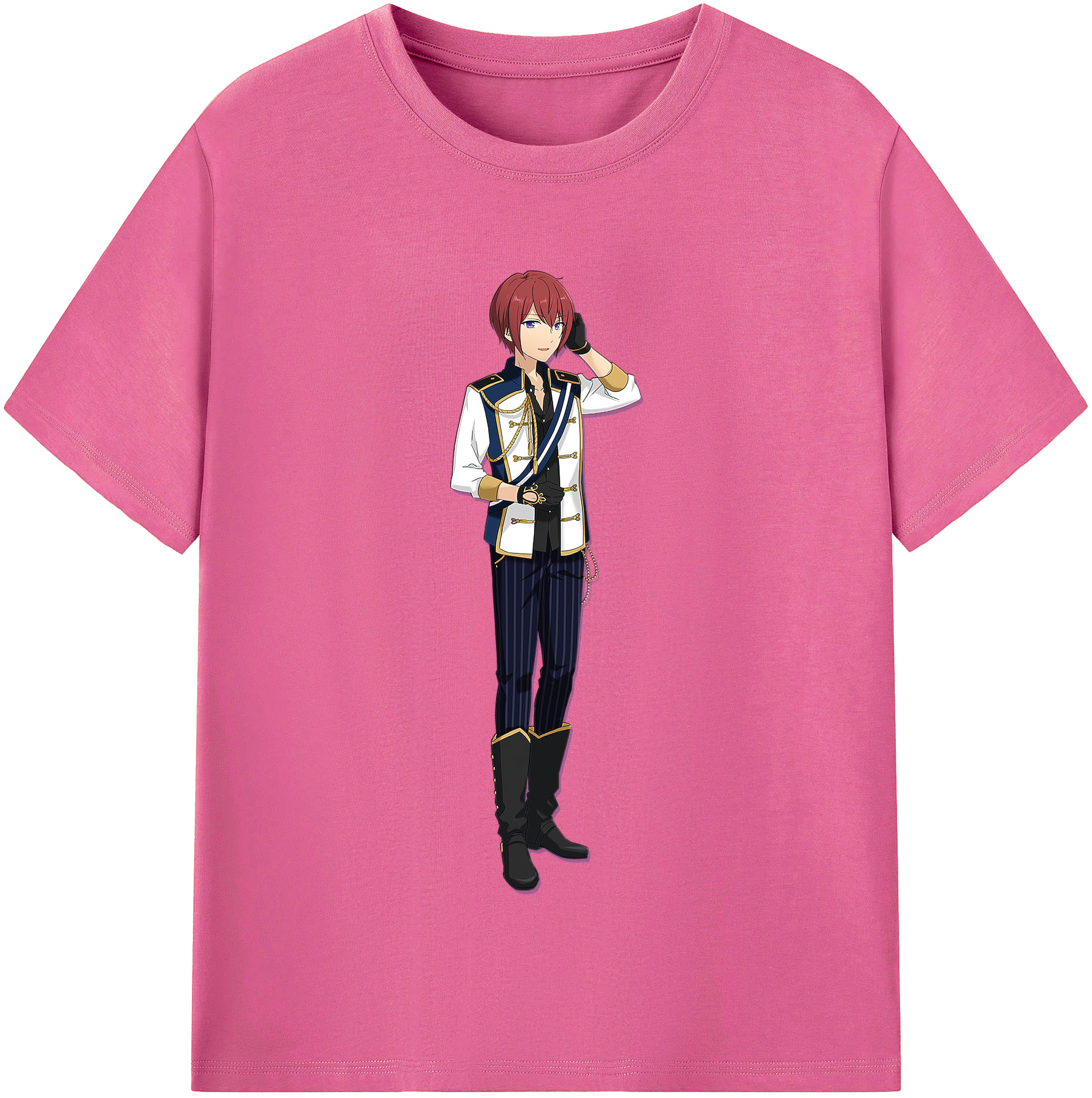（画像用） あんさんぶるスターズ! Ensemble Stars レディースカジュアルプリントTシャツ（綿100％）