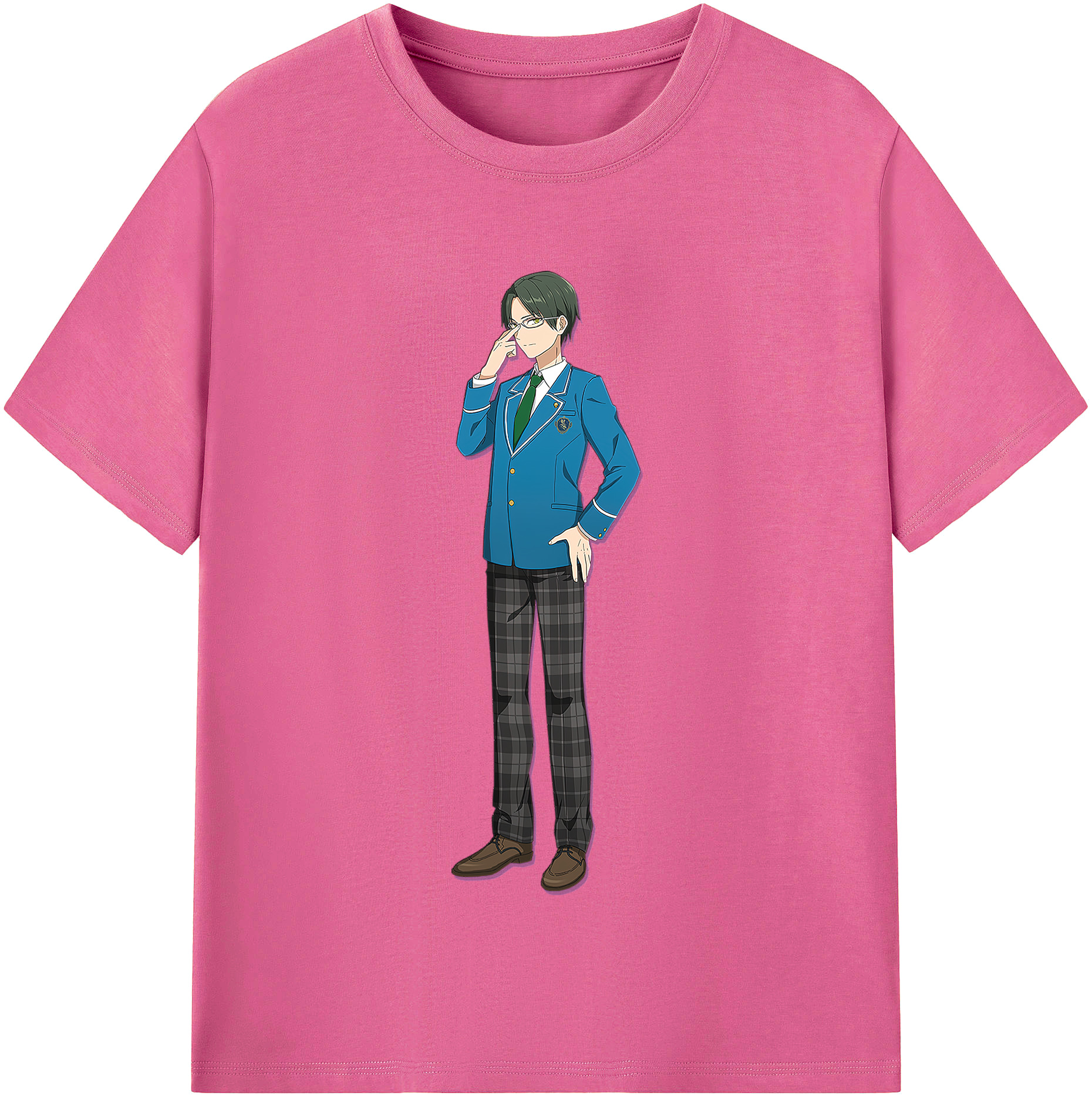 （画像用） あんさんぶるスターズ! Ensemble Stars レディースカジュアルプリントTシャツ（綿100％）