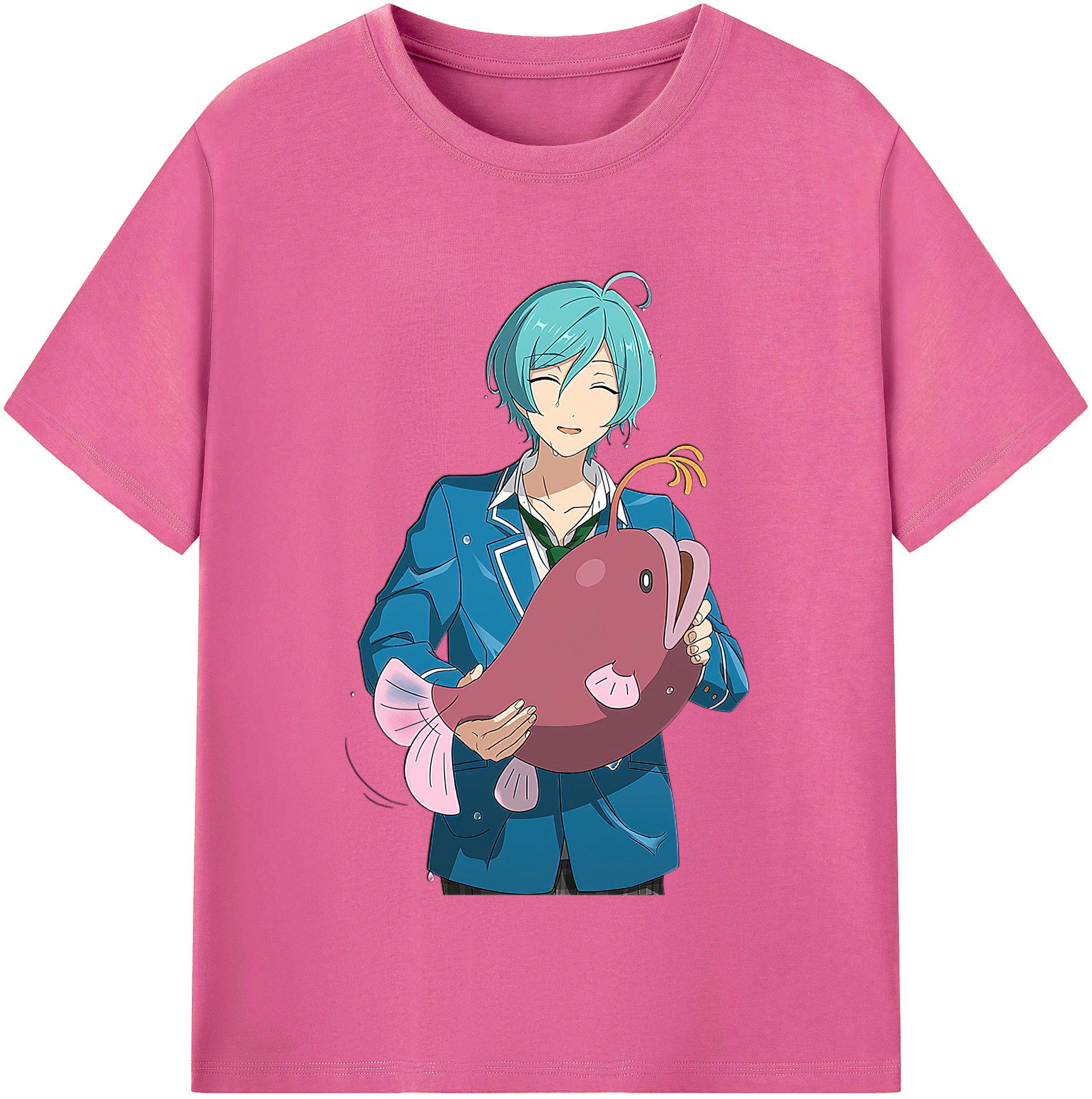 （画像用） あんさんぶるスターズ! Ensemble Stars レディースカジュアルプリントTシャツ（綿100％）