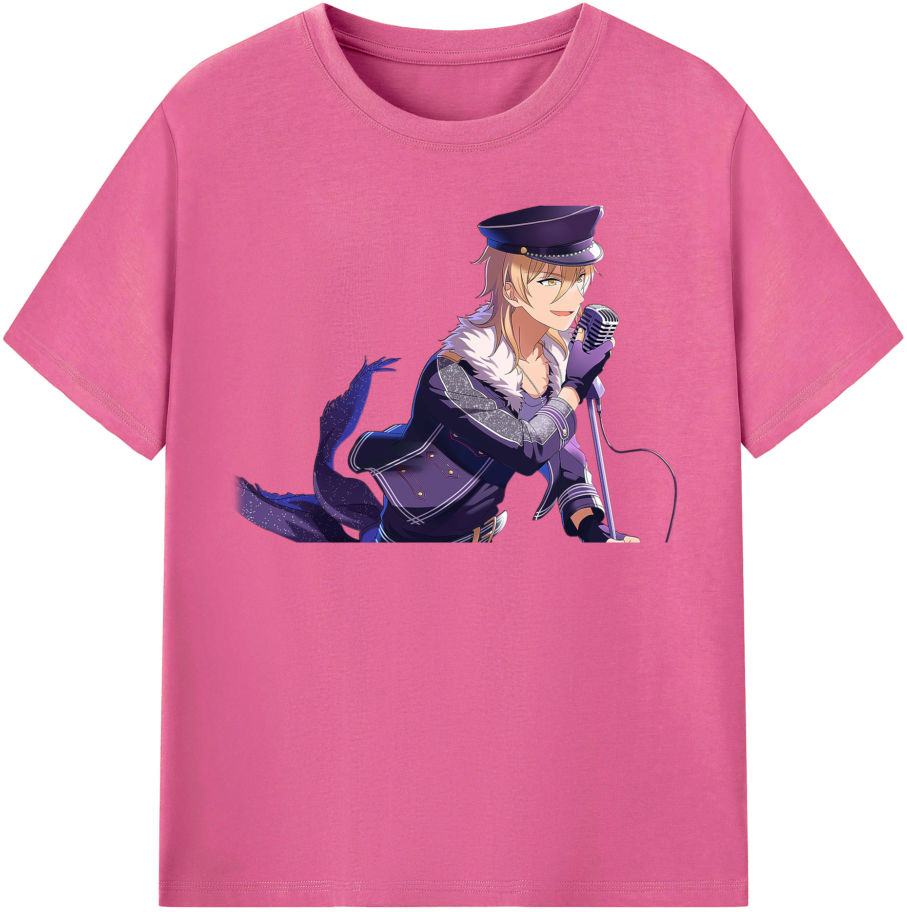 （画像用） あんさんぶるスターズ! Ensemble Stars レディースカジュアルプリントTシャツ（綿100％）