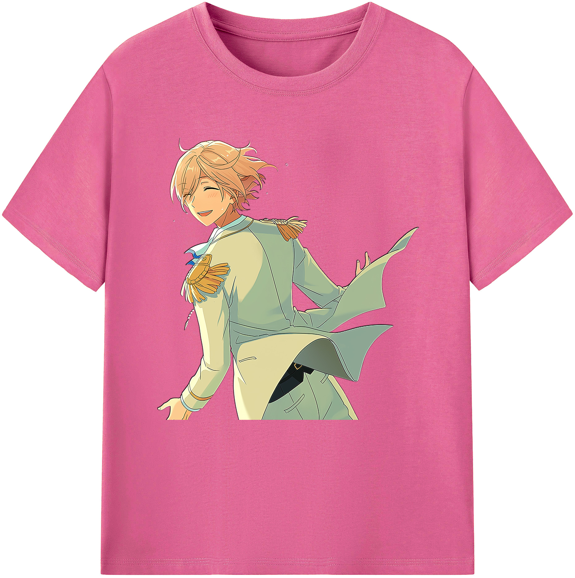 （画像用） あんさんぶるスターズ! Ensemble Stars レディースカジュアルプリントTシャツ（綿100％）