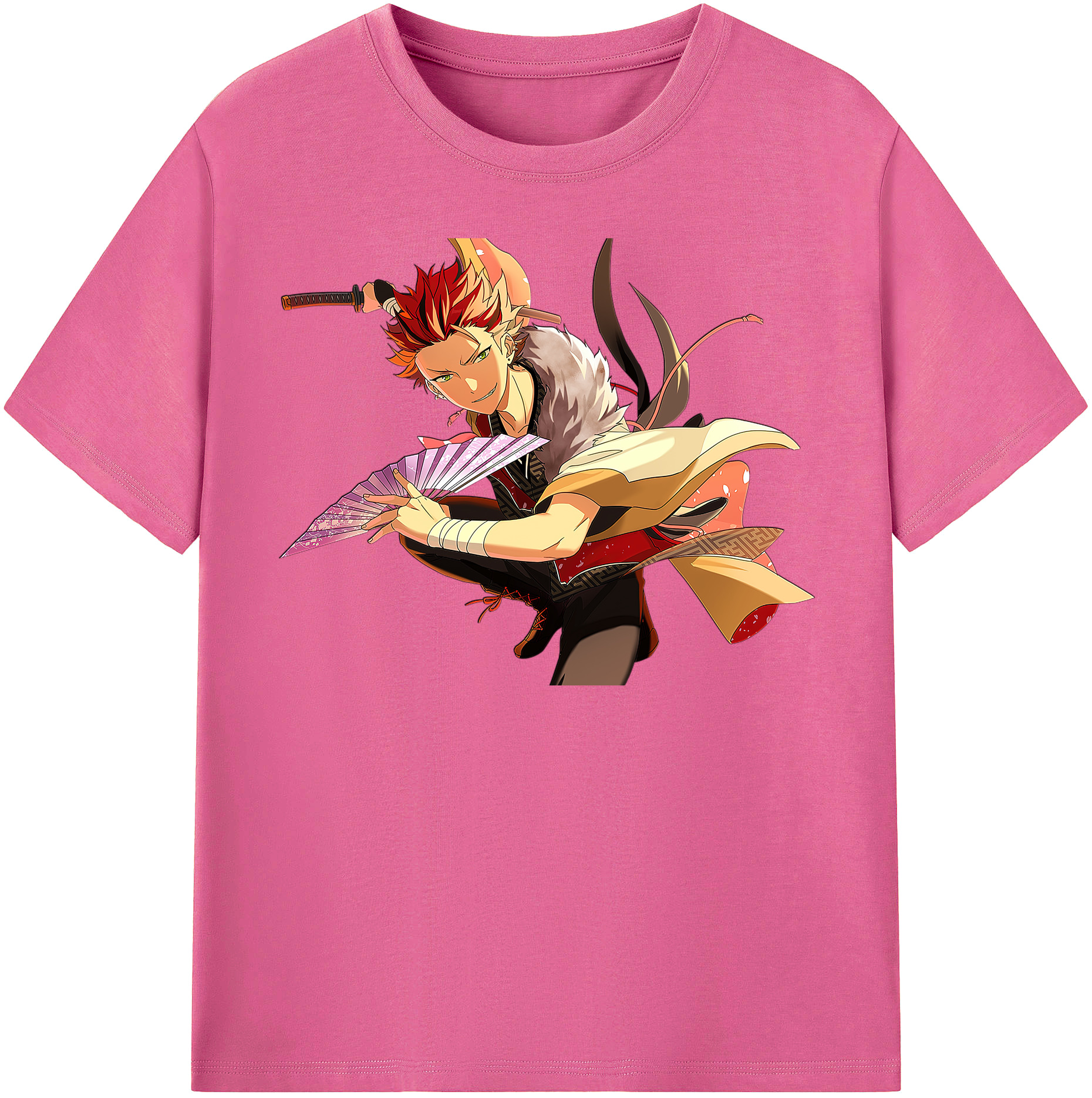 （画像用） あんさんぶるスターズ! Ensemble Stars レディースカジュアルプリントTシャツ（綿100％）