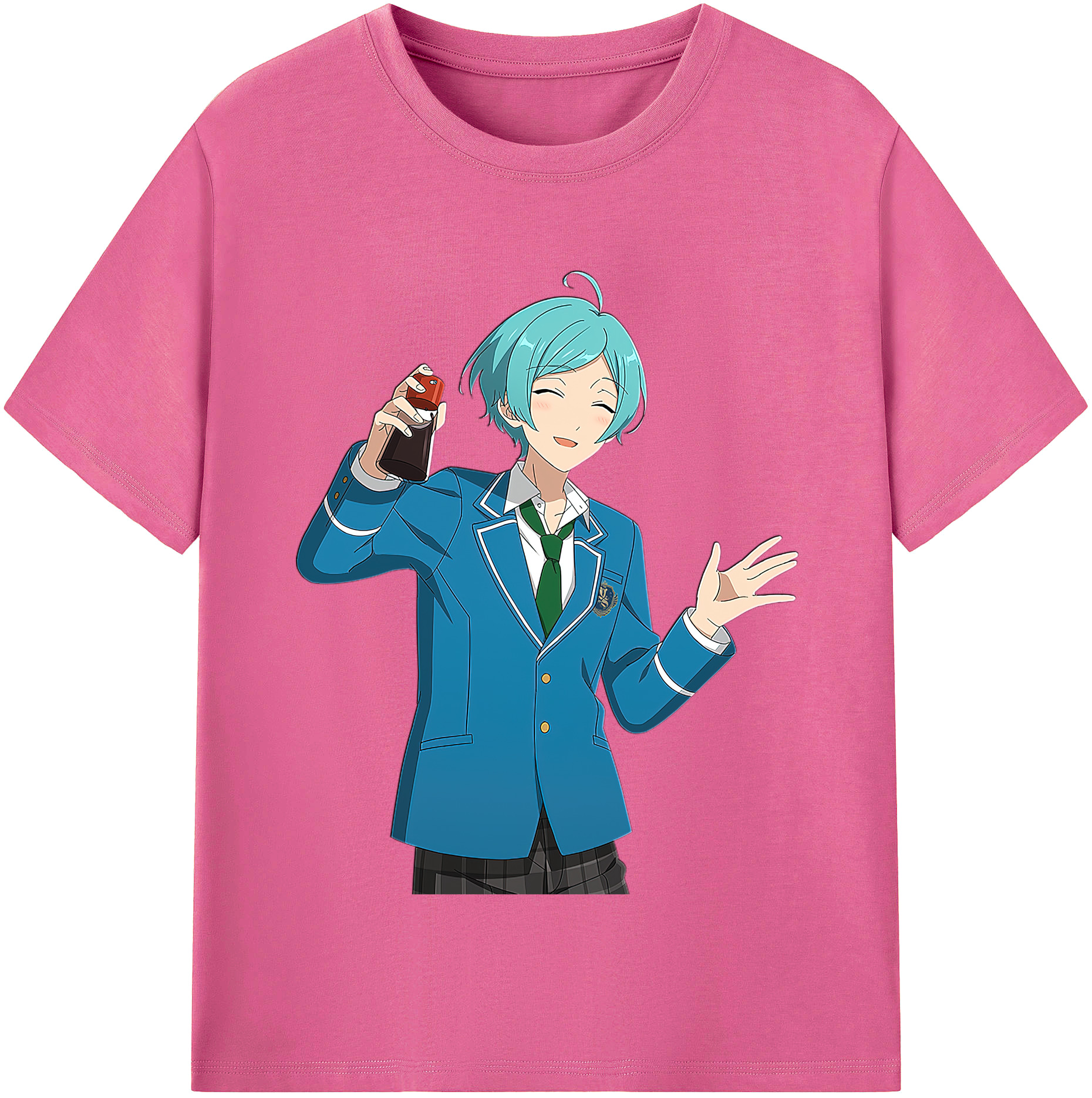 （画像用） あんさんぶるスターズ! Ensemble Stars レディースカジュアルプリントTシャツ（綿100％）