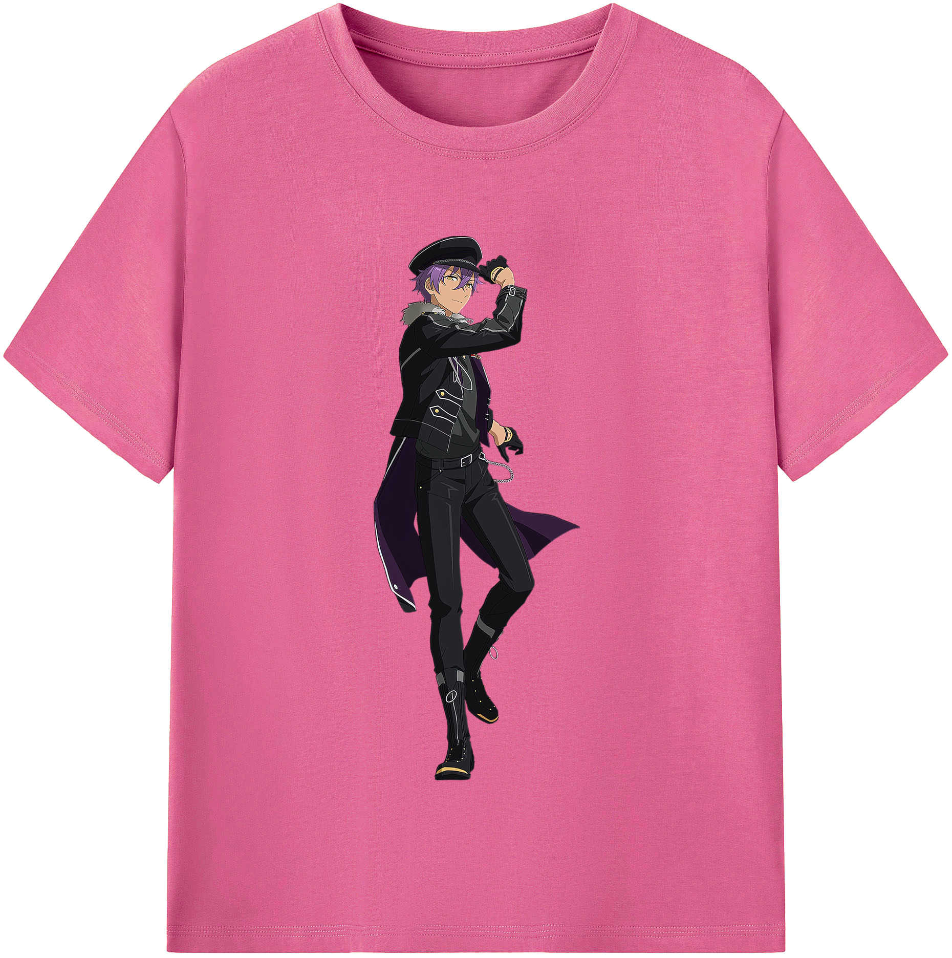（画像用） あんさんぶるスターズ! Ensemble Stars レディースカジュアルプリントTシャツ（綿100％）