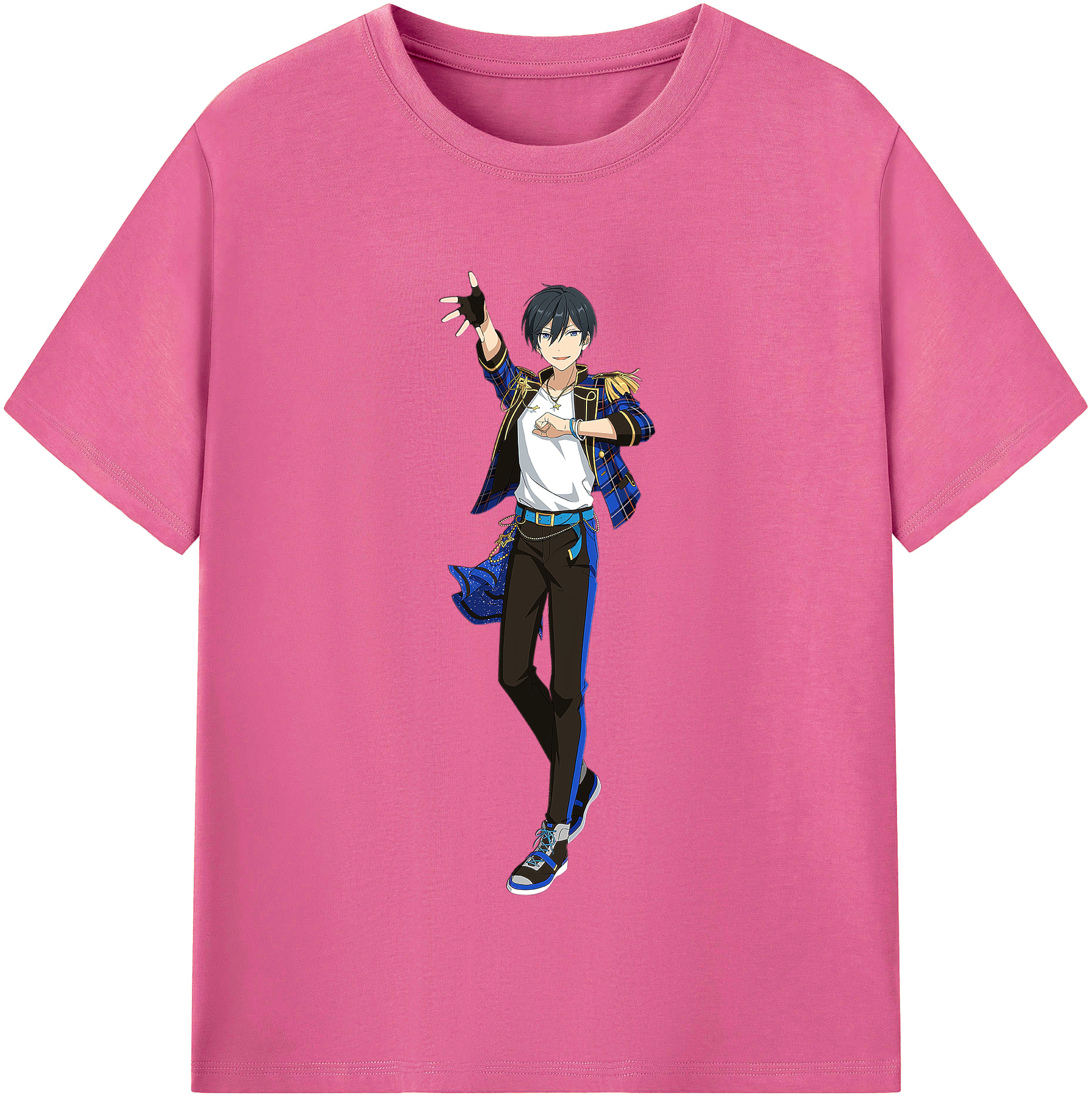 （画像用） あんさんぶるスターズ! Ensemble Stars レディースカジュアルプリントTシャツ（綿100％）