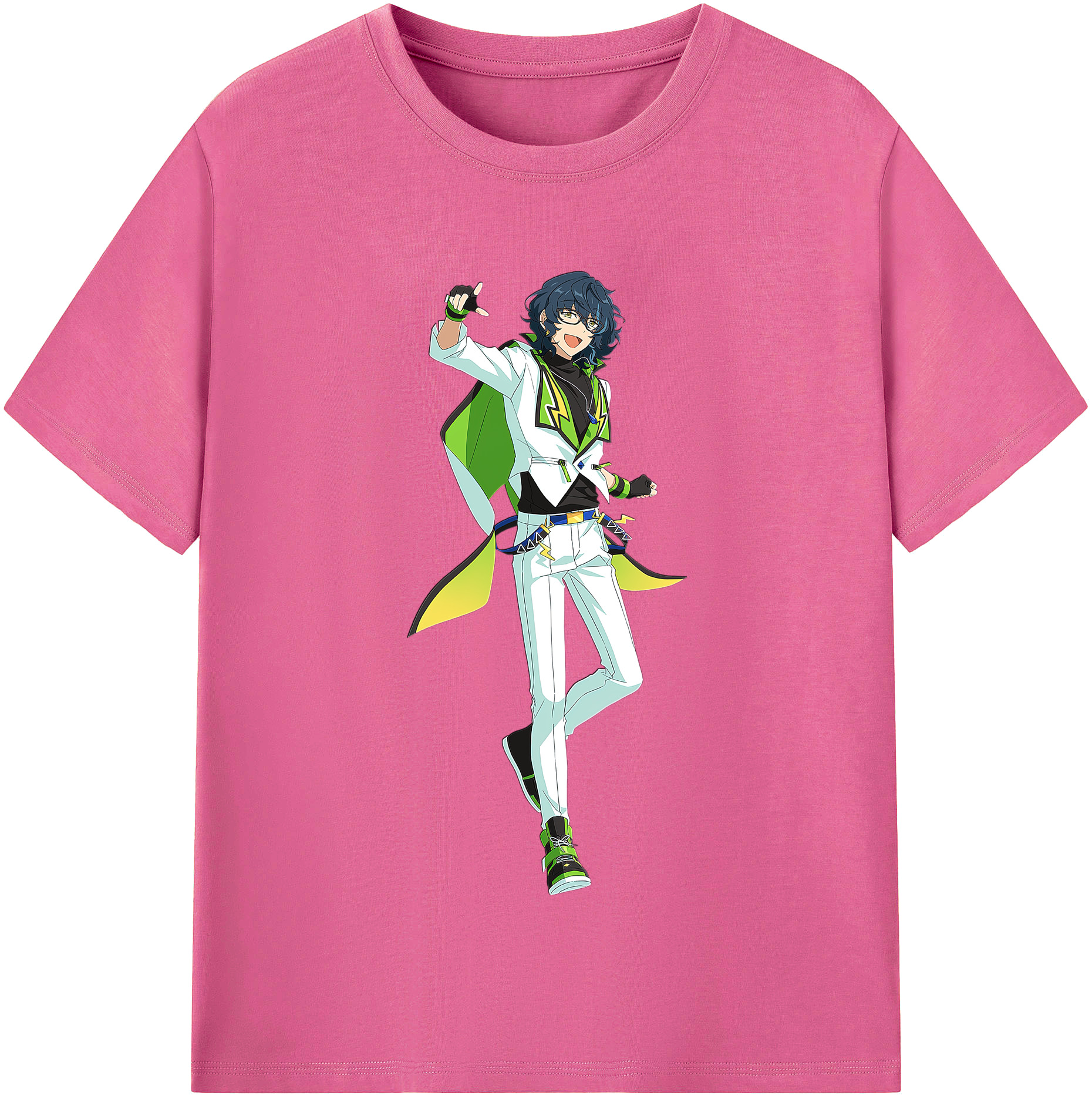 （画像用） あんさんぶるスターズ! Ensemble Stars レディースカジュアルプリントTシャツ（綿100％）